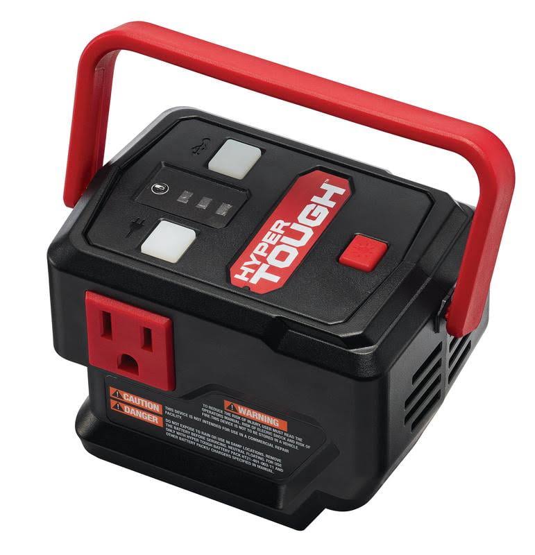 Hyper Tough 20V Power Source/Inverter, Ht13-401-003-04, Battery Not Included