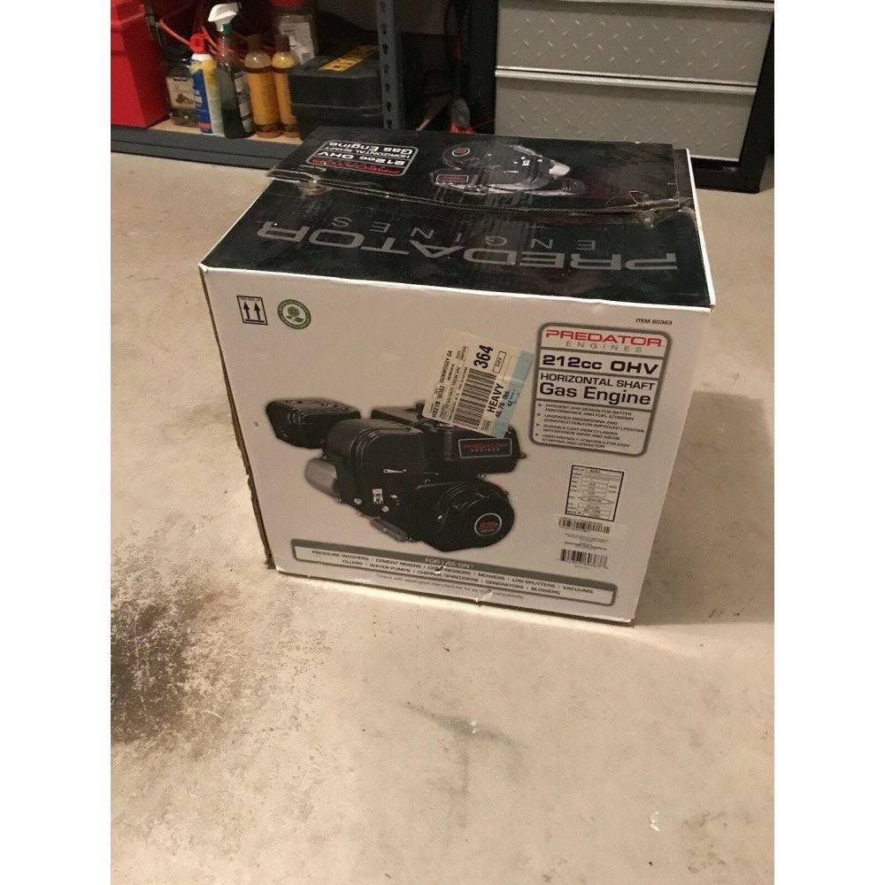Predator 6.5 HP (212cc) OHV Horizontal Shaft GAS Engine, EPA