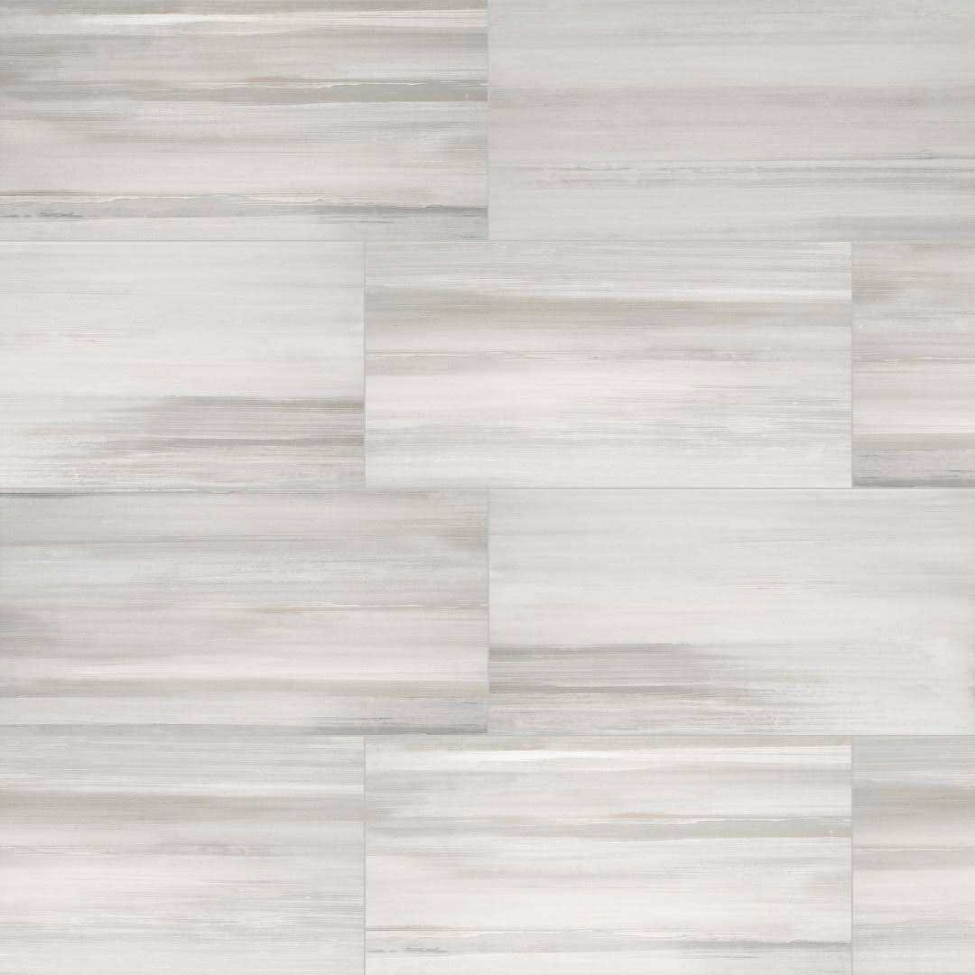 MSI Water Color Grigio 12 in. x 24 in. Matte Porcelain Stone Look Floor and Wall Tile (12 Sq. ft./Case)