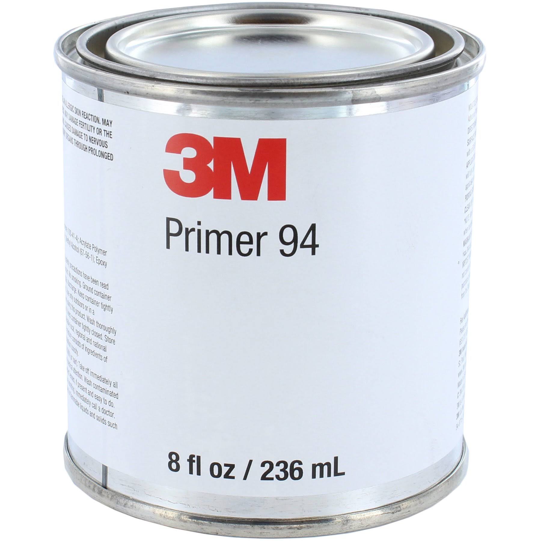 3M Tape Primer 94, Light Yellow, (1/2 pint)
