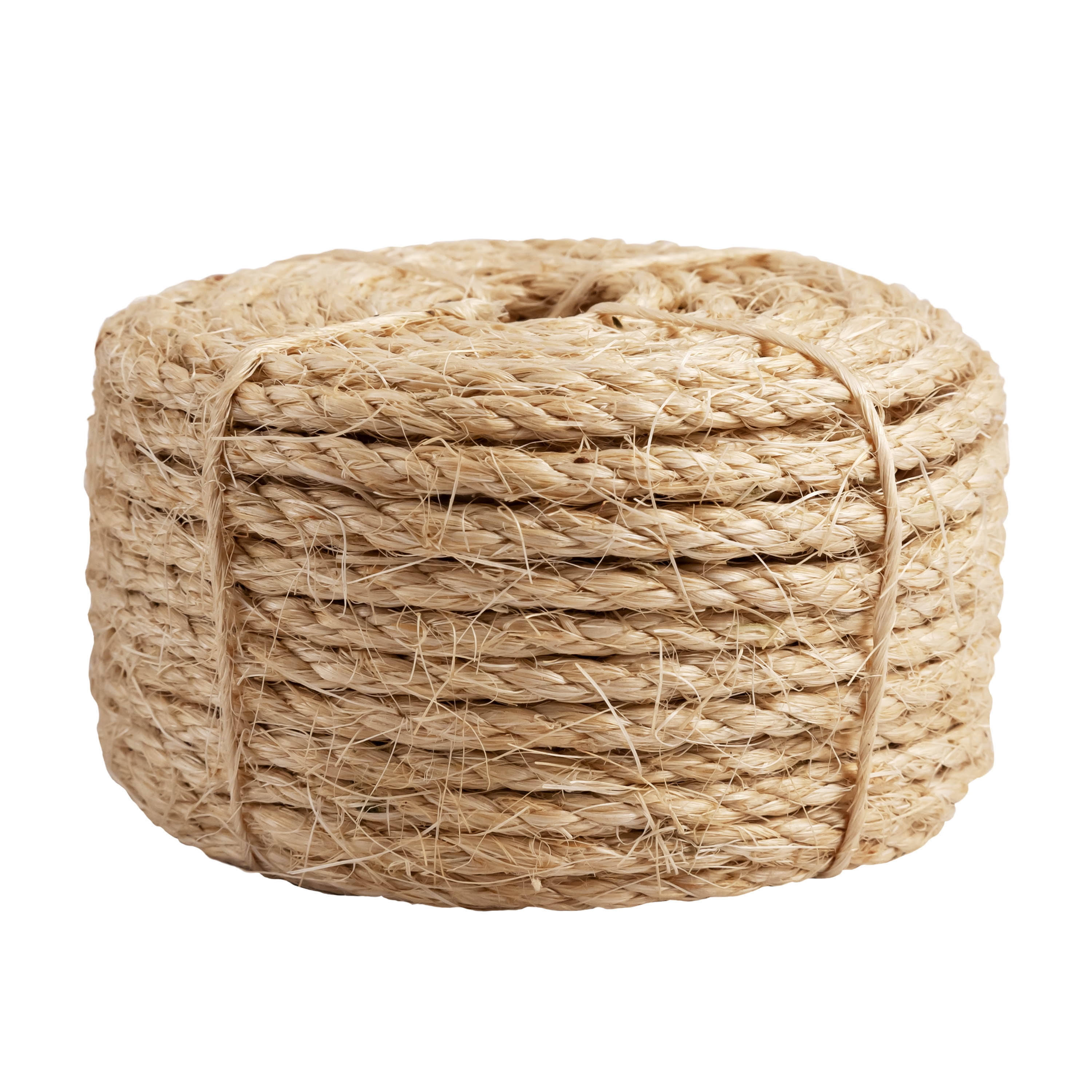 Hyper Tough Item#8010L-HT Sisal Twisted Rope Natural Color- Each
