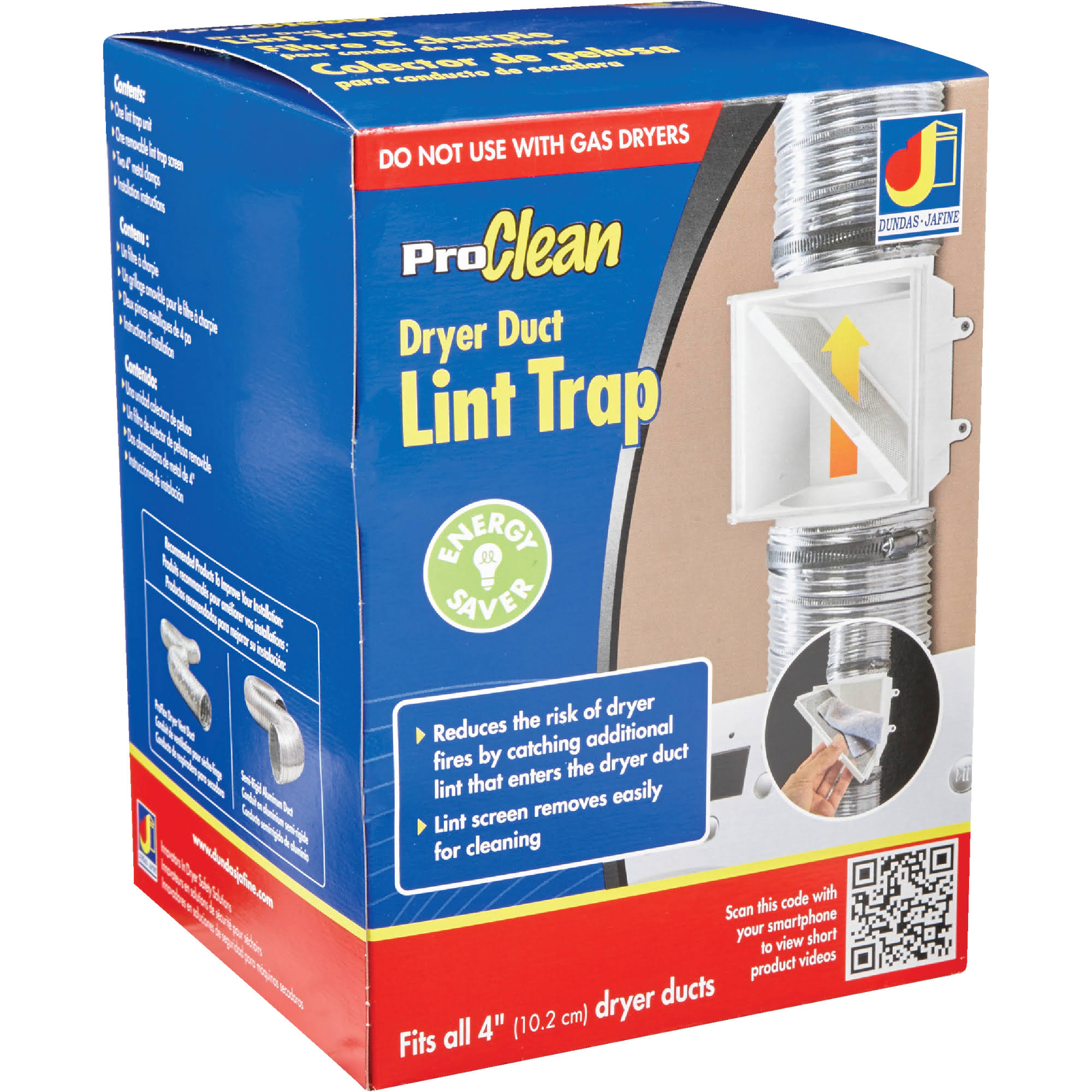 Dundas Jafine- PCLT4WZW ProClean Dryer Duct Lint Trap