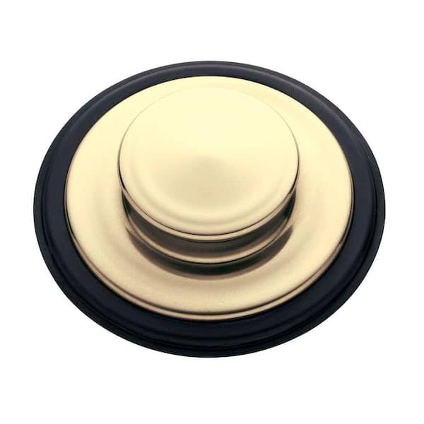 Insinkerator Kitchen Sink Flange & Sink Stopper for Garbage Disposals in French Gold