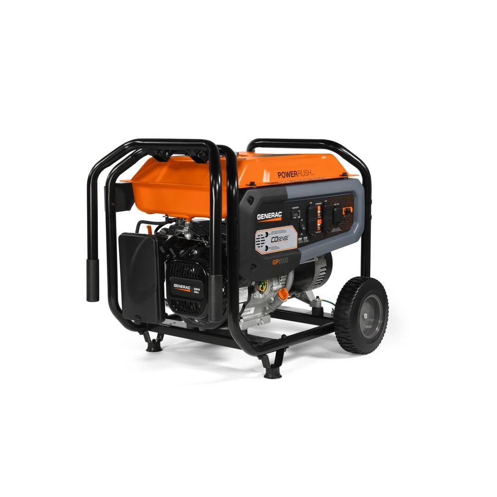 Generac GP 6500-Watt Gasoline Portable Generator | 7672