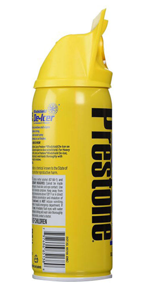 Prestone De Icer Windshield Washer Fluid with Dirt Blocker- 11 oz