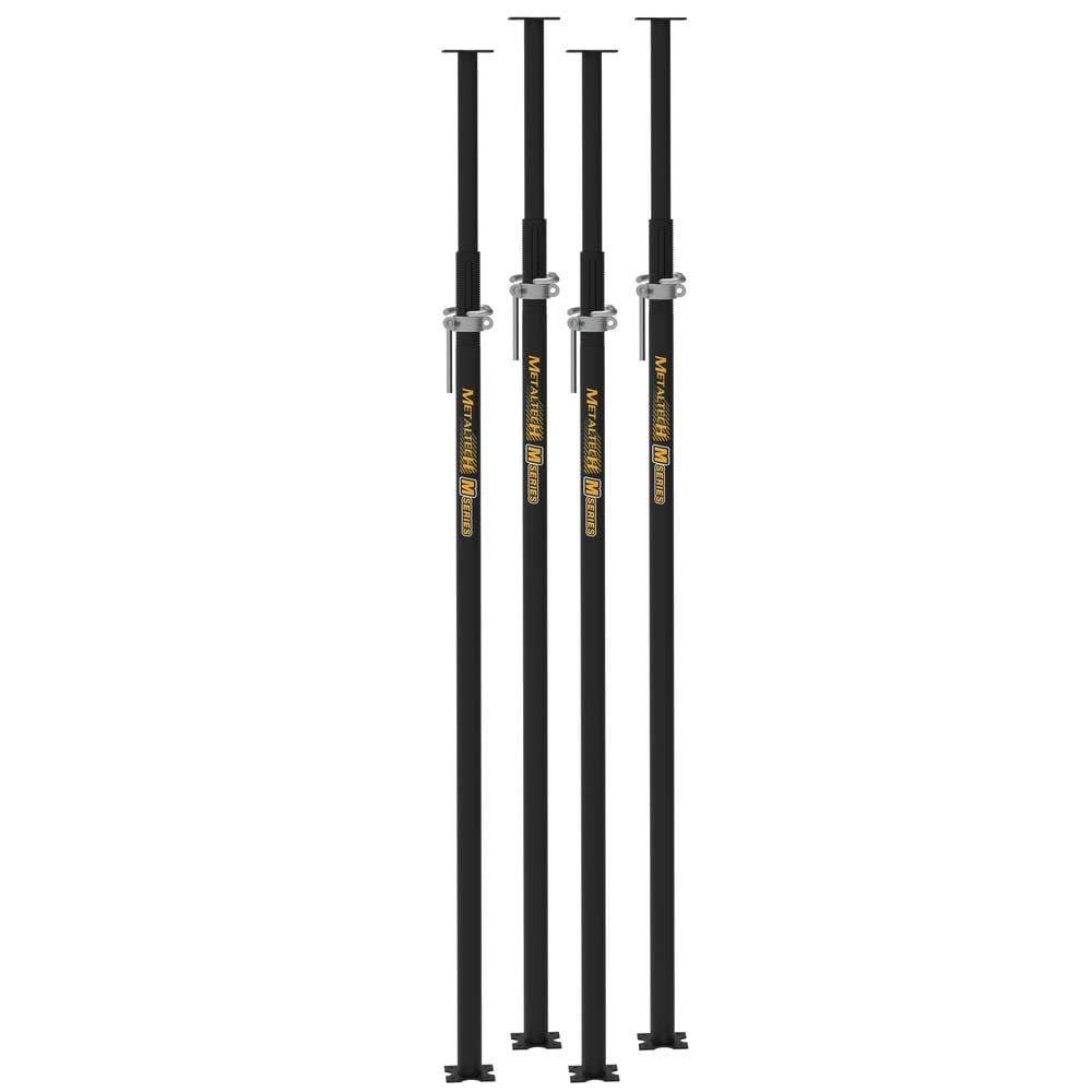 Metaltech 8 ft. 6 in. to 13 ft. Medium Duty Adjustable Shoring Post (Pack of 4)