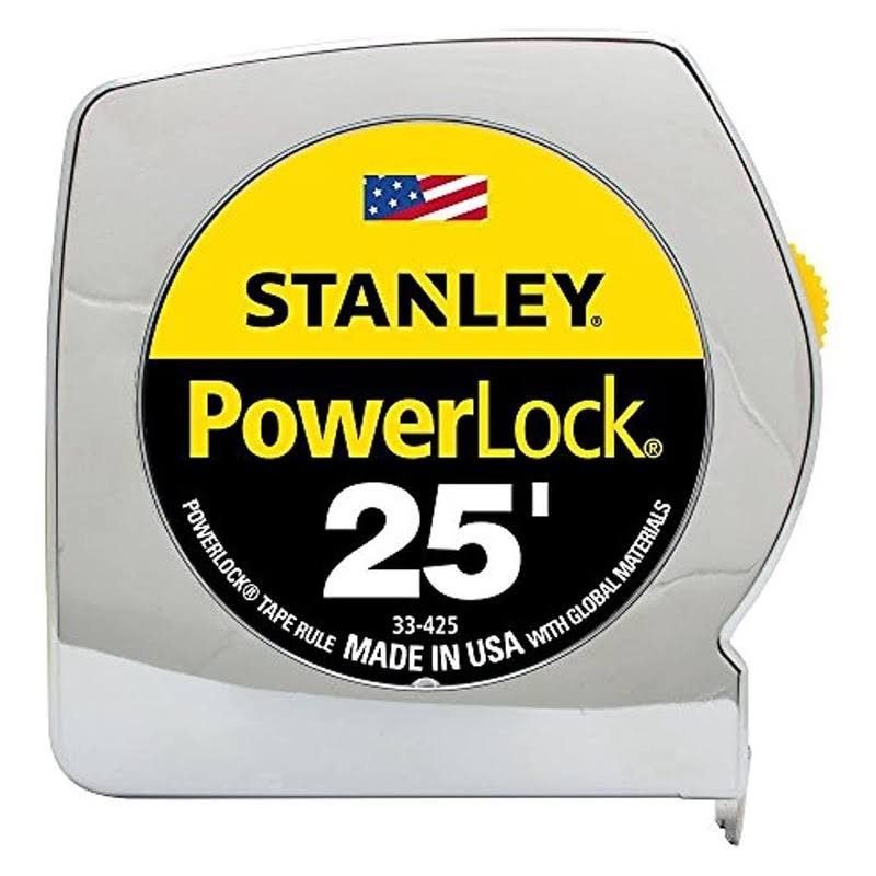 Stanley 33-425 25-Foot by 1-Inch Measuring Tape