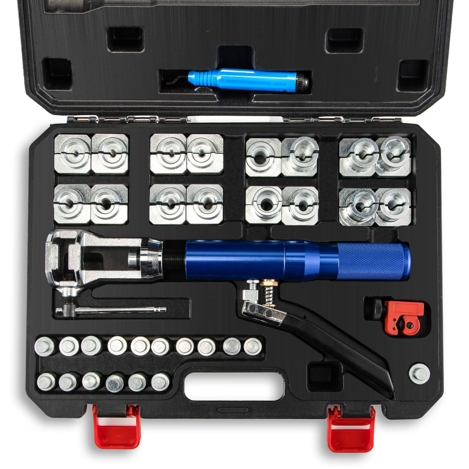 VEVOR Hydraulic Flaring Tool Kit 45 Double Tool Brake Repair Brake Tools