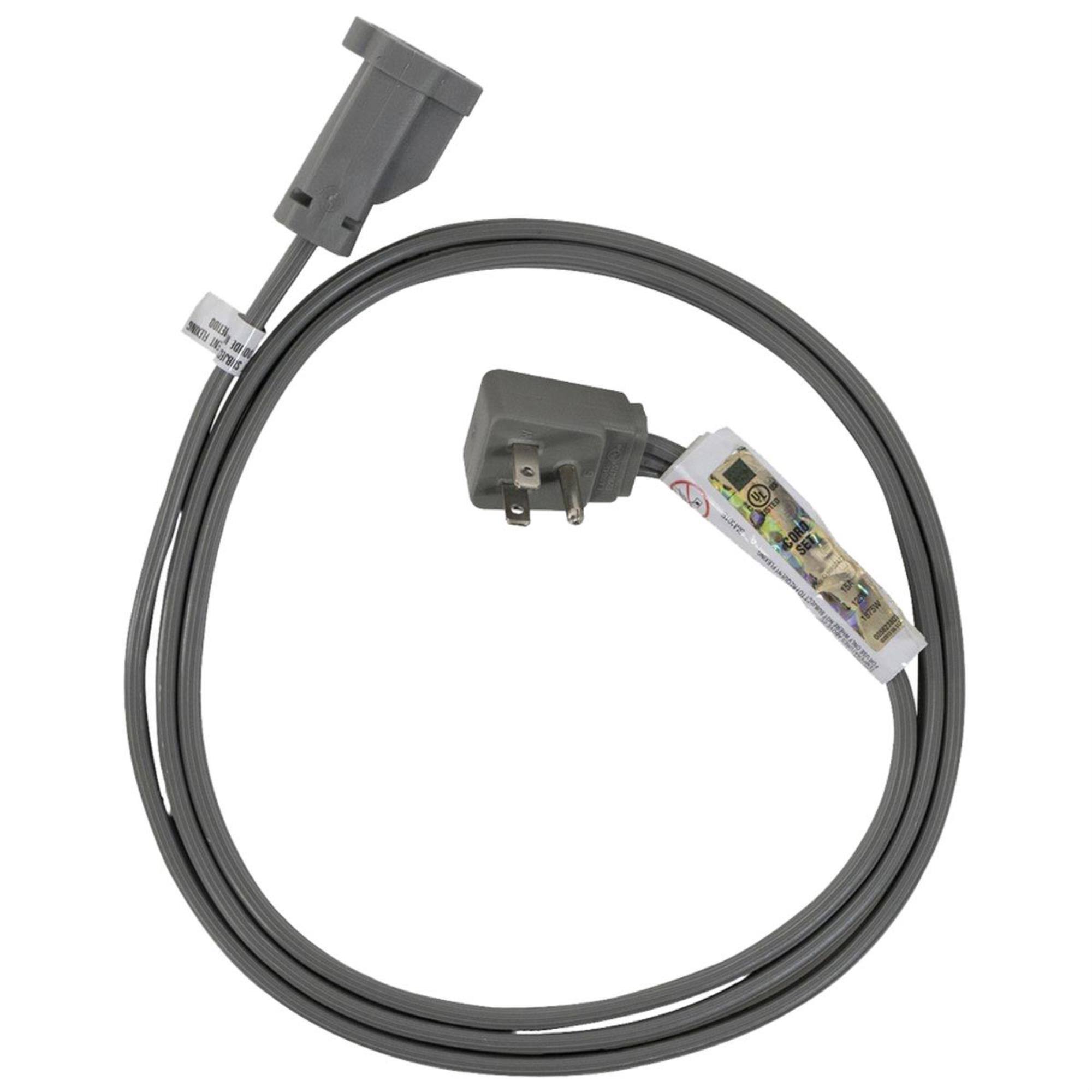 Certified Appliance Accessories 15-0303 15-Amp Appliance Extension Cord, 3ft