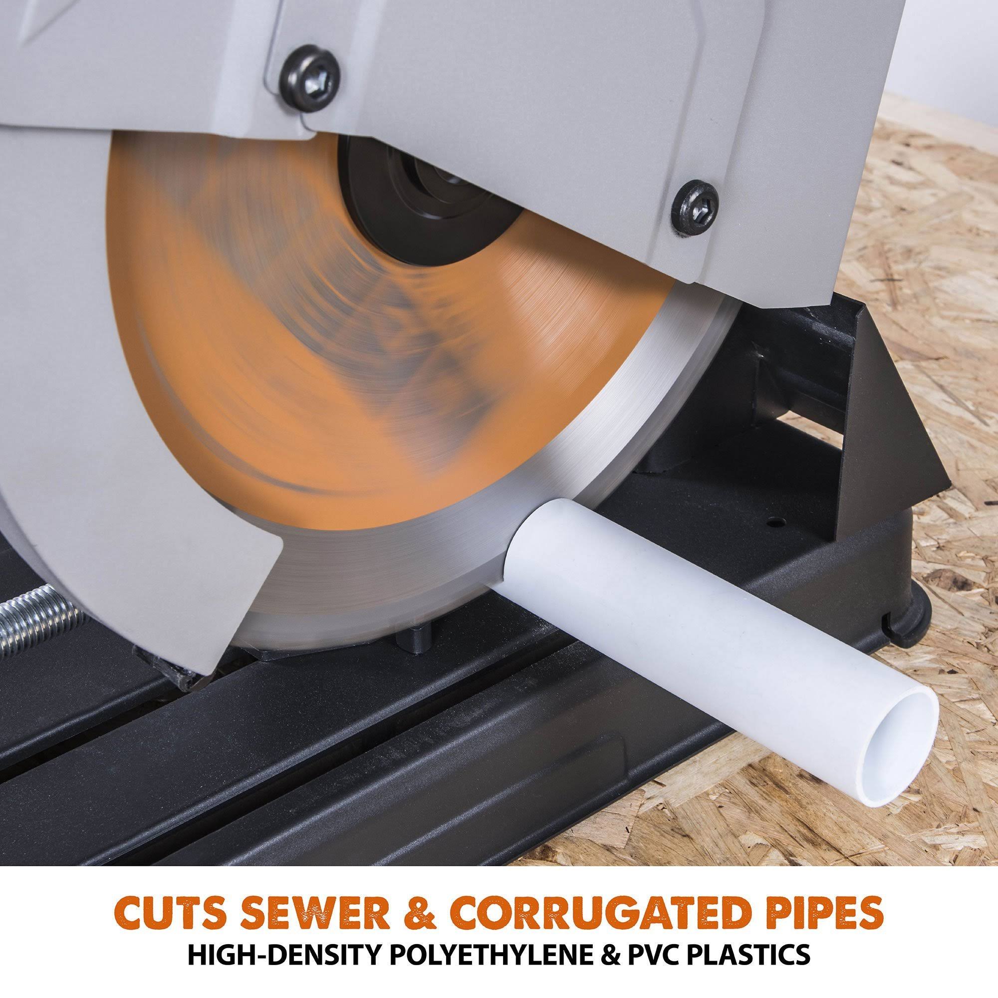 Evolution Power Tools R355CPS Multi-Material Chop Saw, 355 mm (230 V)