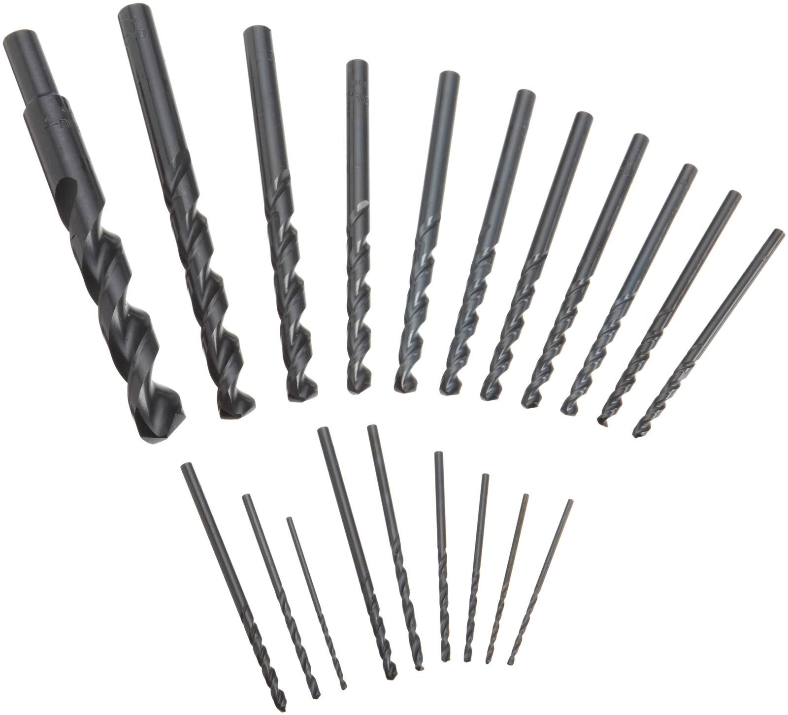 Dewalt Drill Bit Set, 20 Piece, Black Oxide DW1177