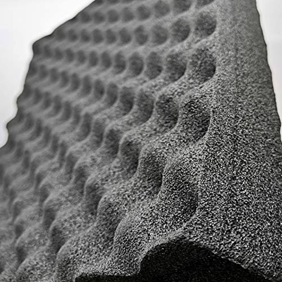 BXI Soundproofing Closed Cell Foam- 2 Pack 1.8'' Thickness, Black- 2