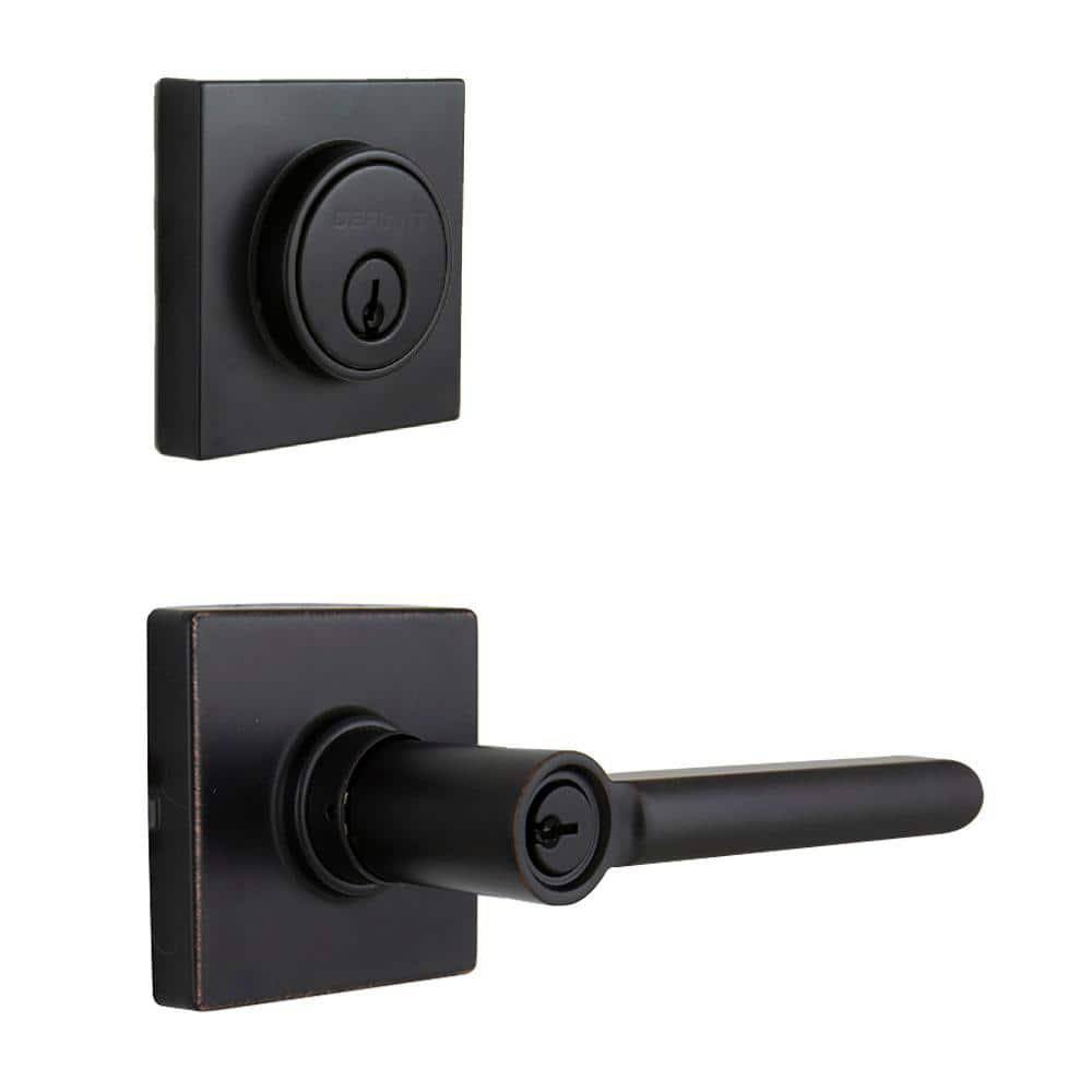 Defiant Tonebridge Matte Black Single Cylinder Combo Pack Square Series