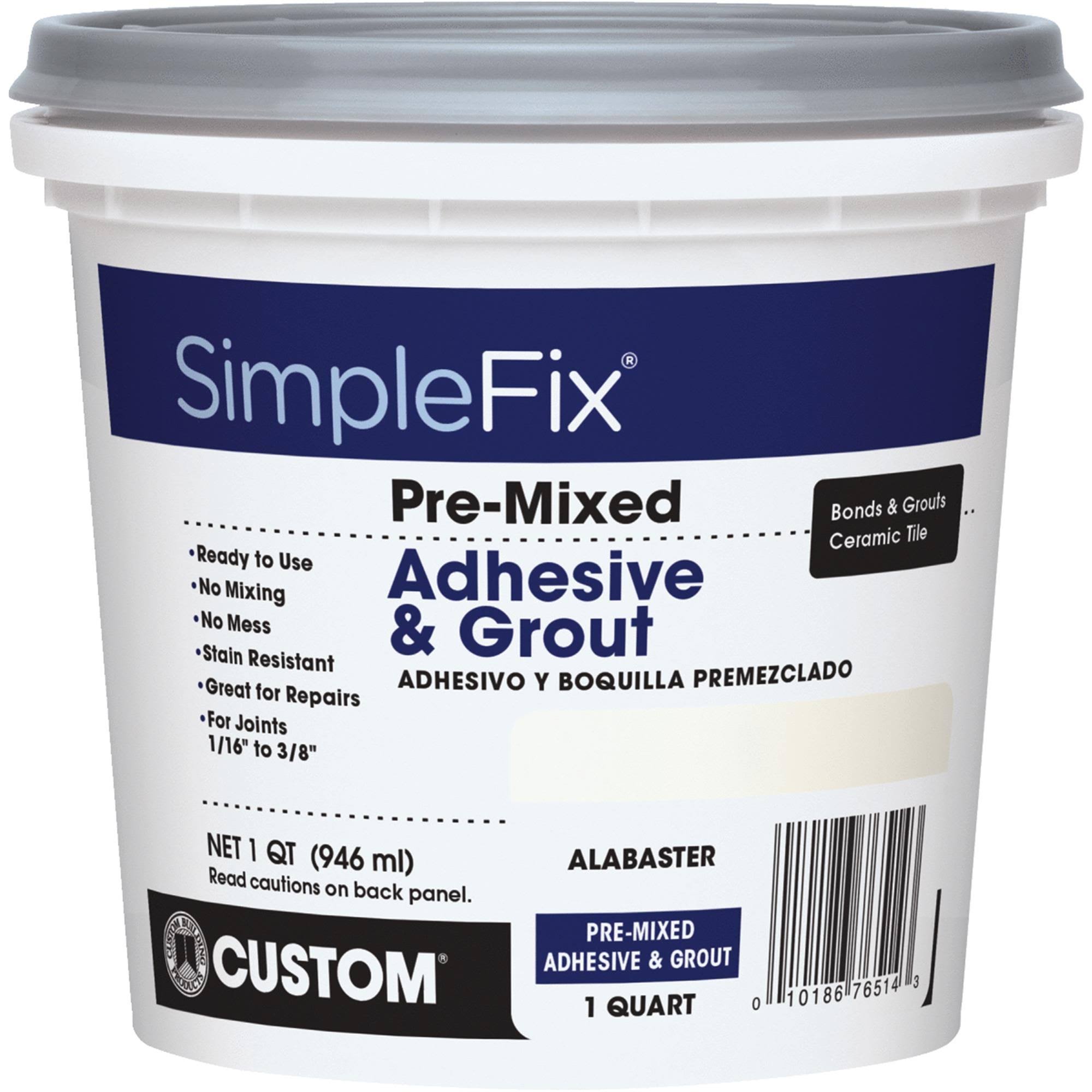 Custom Building Products TAGAQT Simplefix Adhesive & Grout