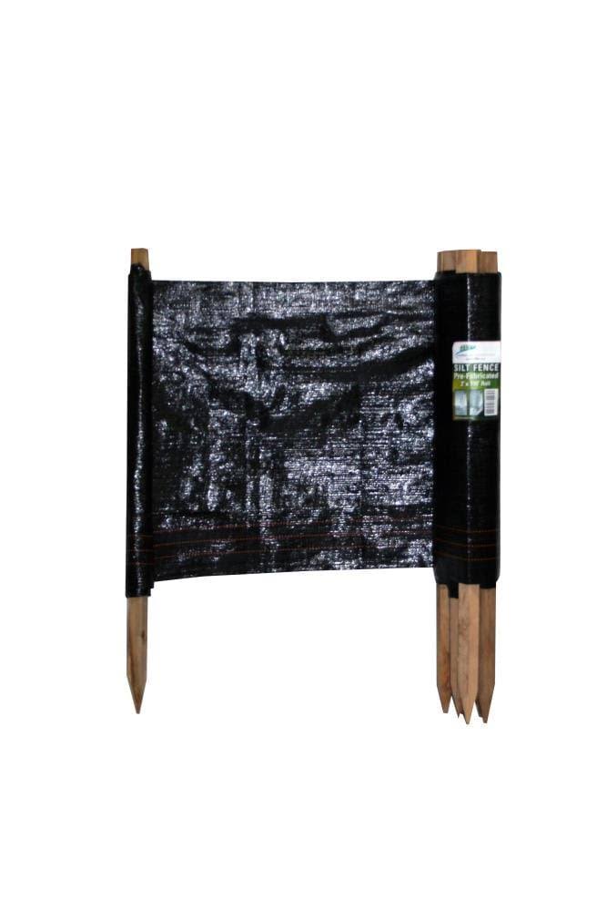 Hanes Geo Components 100-ft x 36-in Black Contractor Silt Fence