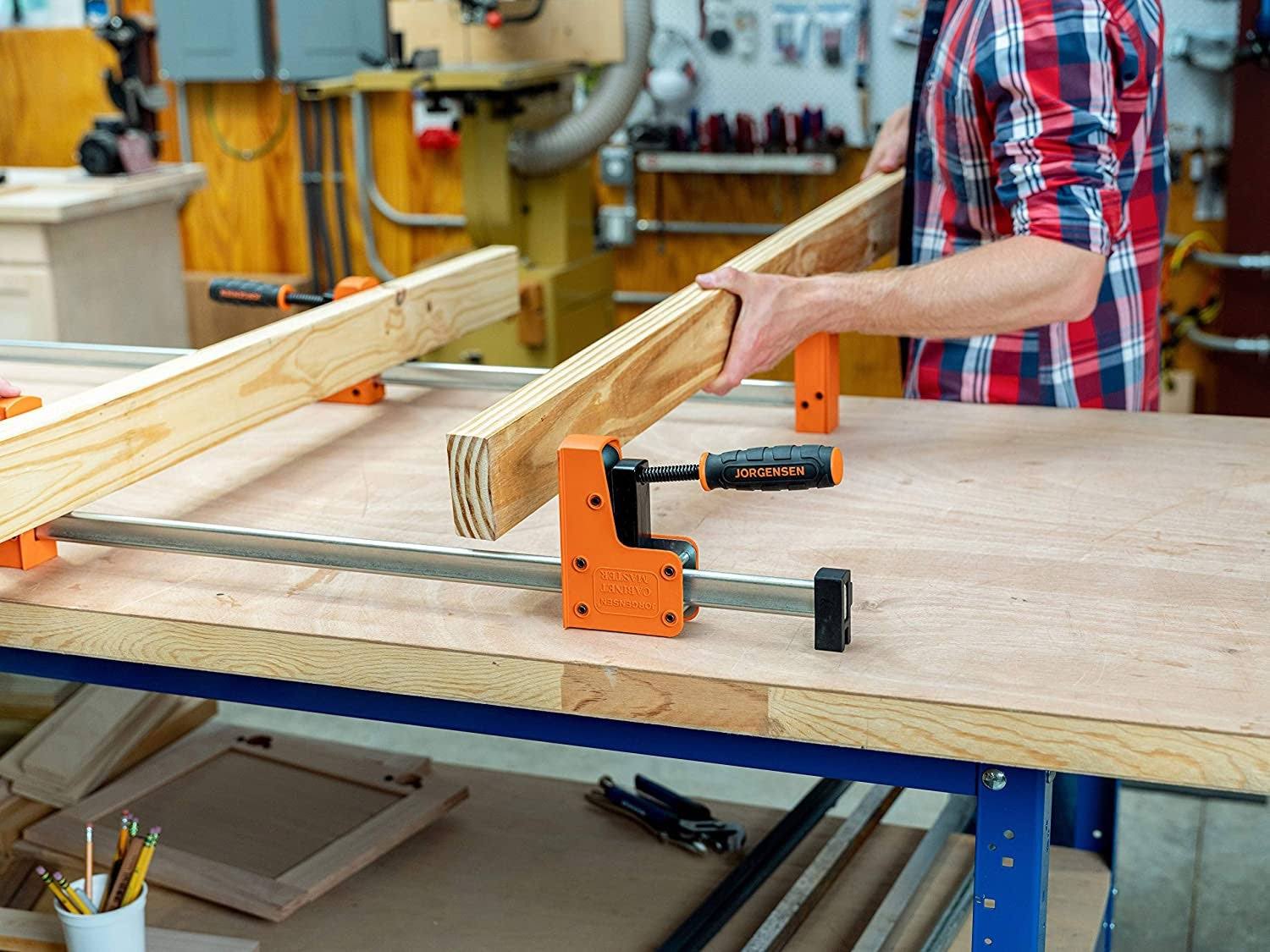 Jorgensen 24 in. Cabinet Master 90 Parallel Steel Bar Clamp 8024