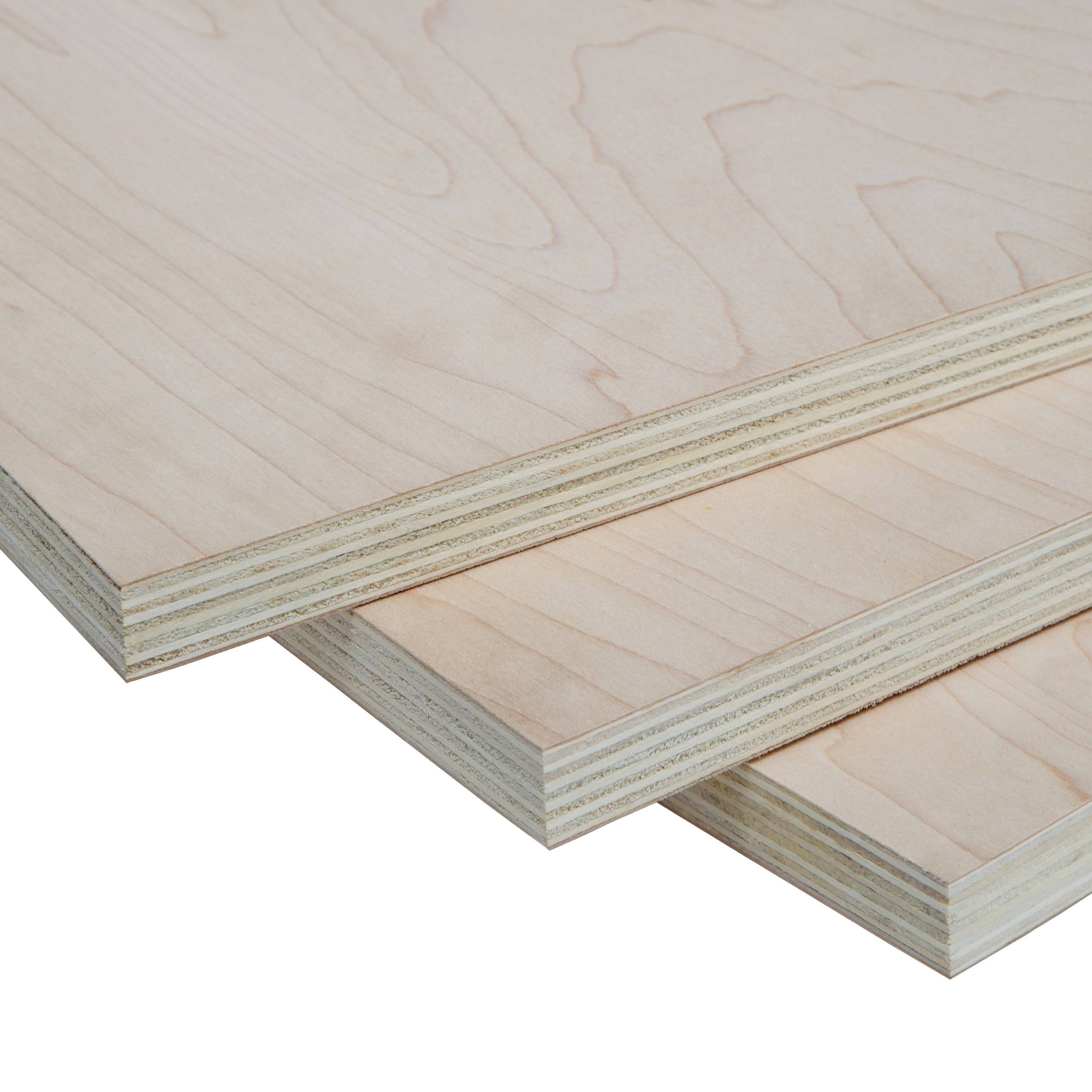 Lowe's 3/4-in x 4-ft x 8-ft Maple Sanded Plywood | PLY-06-00312