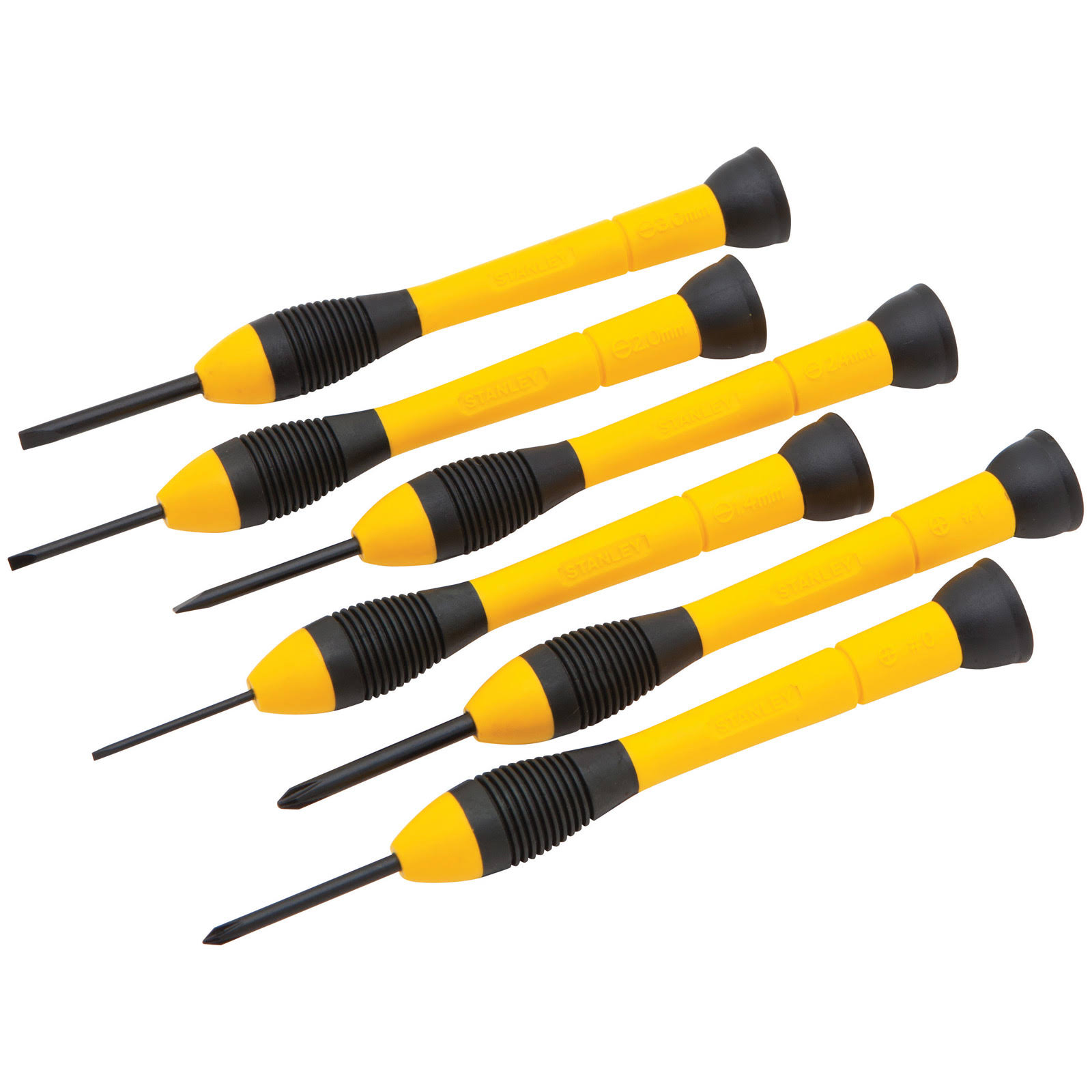 Stanley Tools 66-052 6-Piece Precision Screwdriver Set