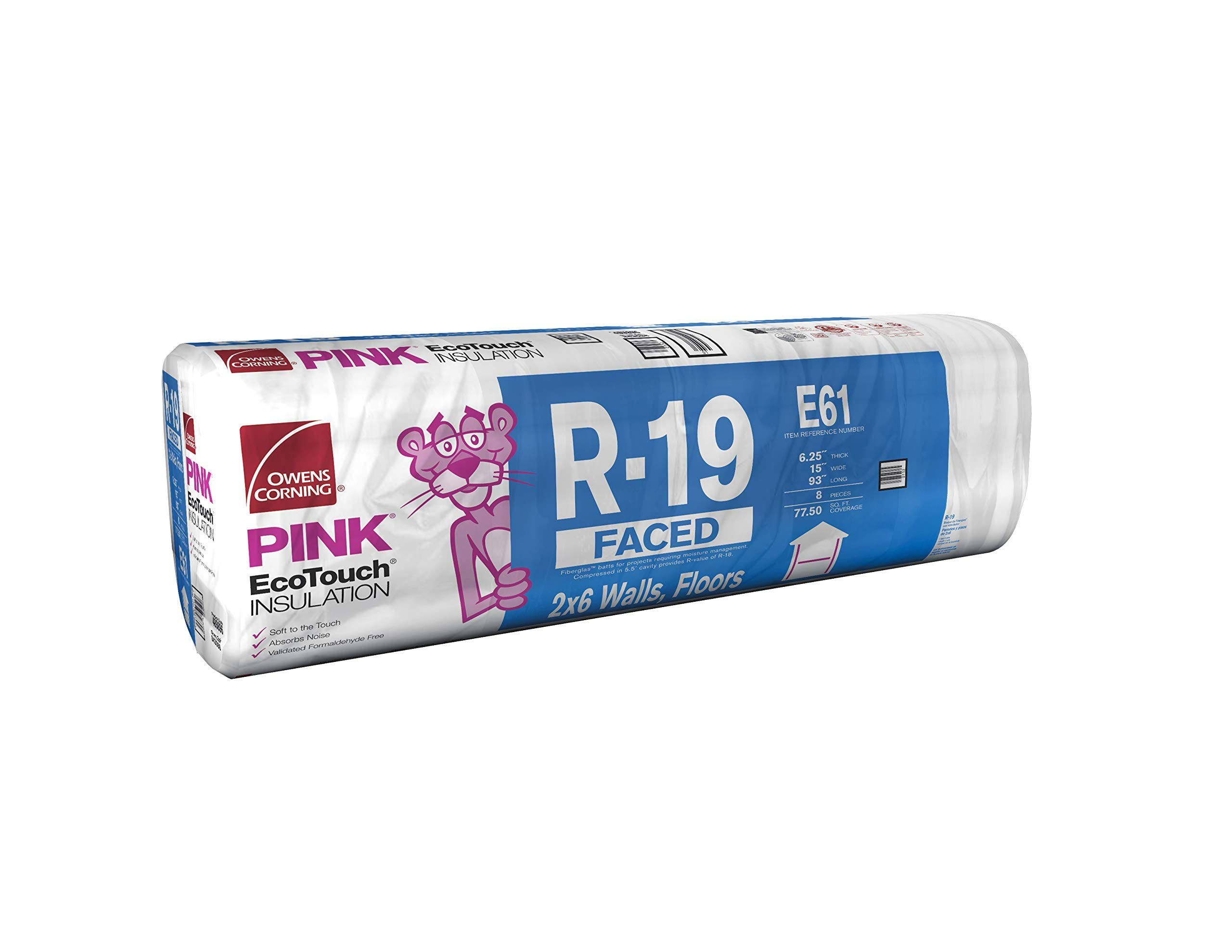 Owens Corning R-19 Kraft Faced Fiberglass Insulation Batt 15 in. x 93 in.