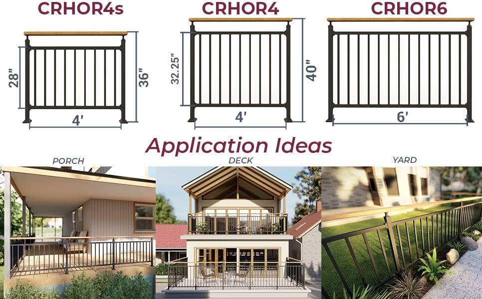 Chr Guard Rail Kit 6'Wide-32