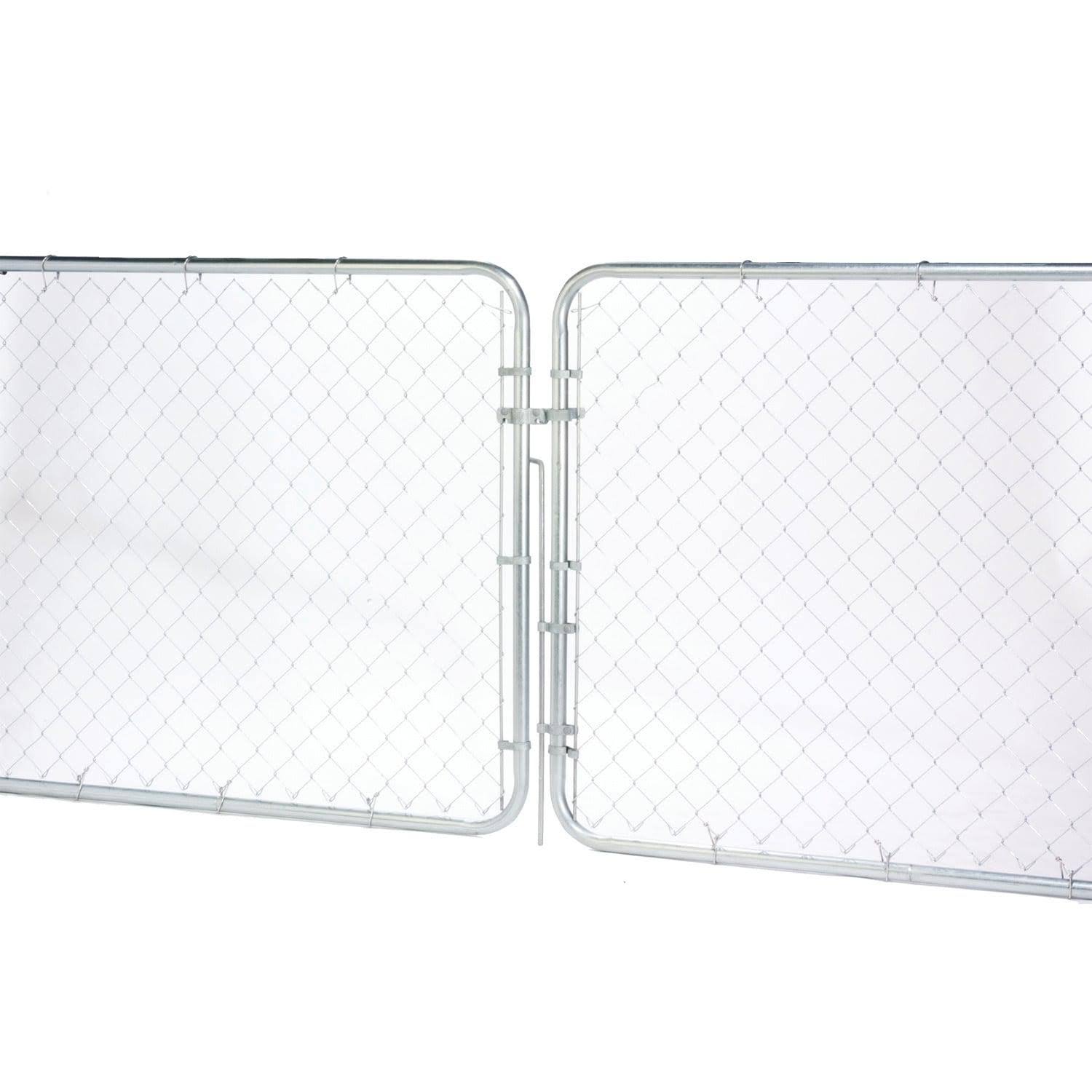 Lowe&s 4-ft H x 12-ft W Galvanized Steel Chain Link Fence Gate | 14827