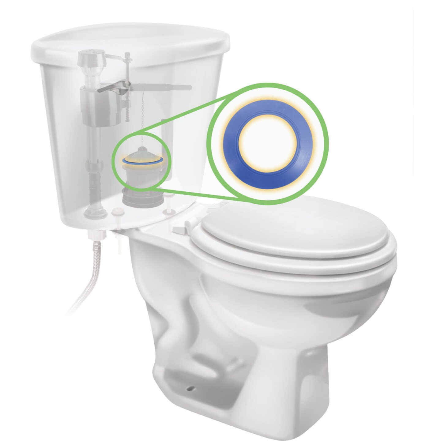 Fluidmaster American Standard Replacement Flush Valve Seal