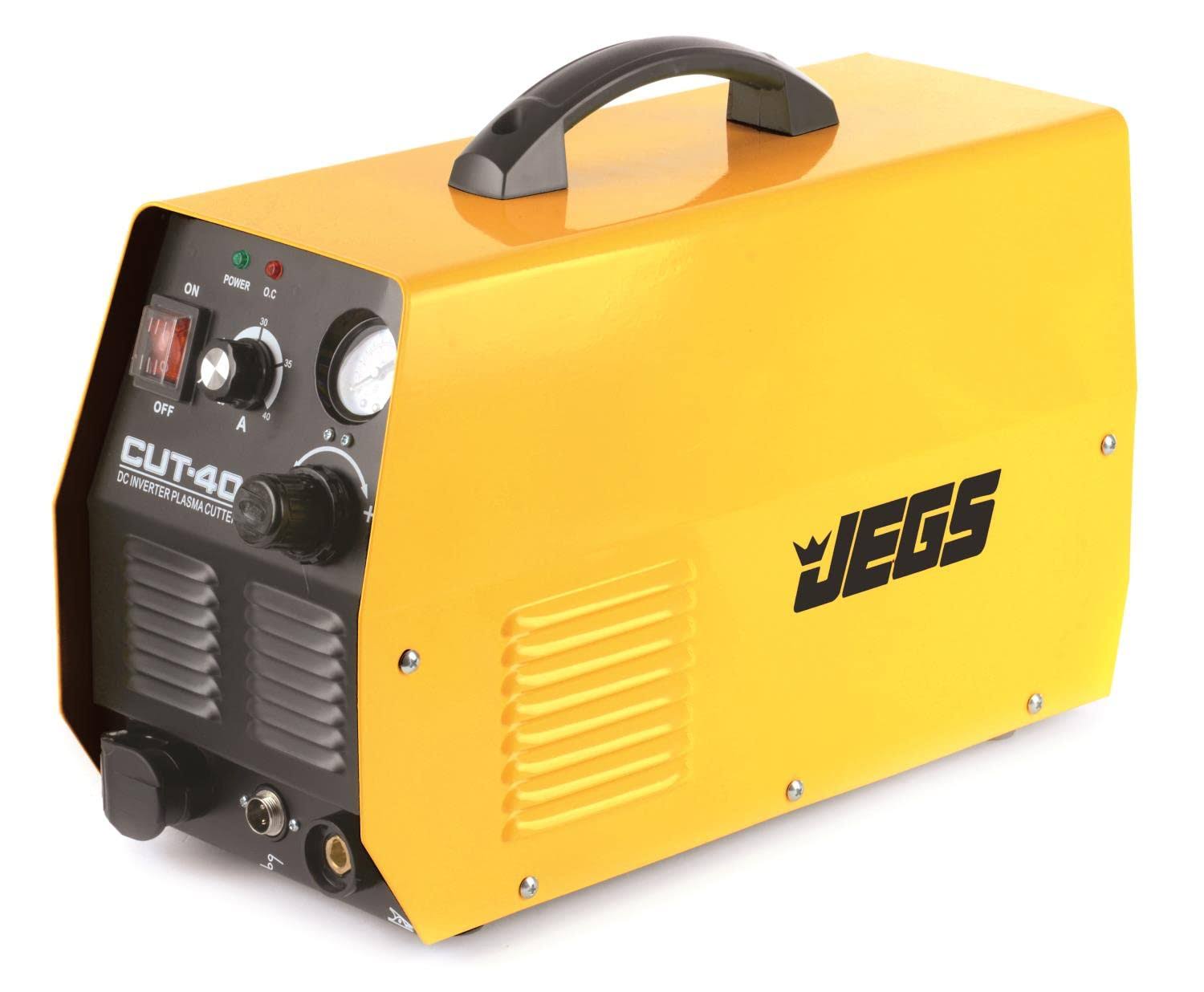 JEGS 81545 Plasma Cutter 20-40 Amp 110/220VAC Cuts Steel/Iron Up to 3