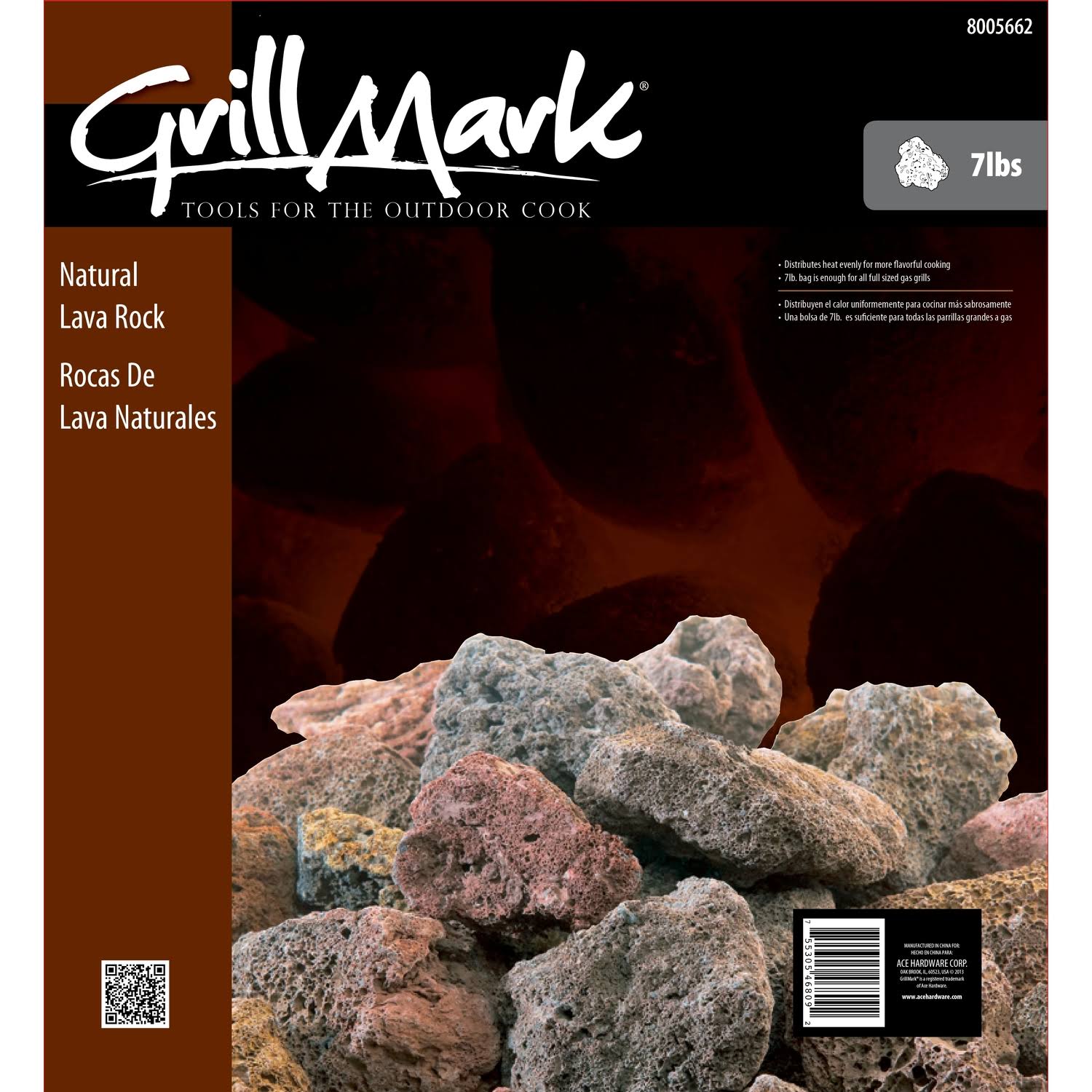 Grillmark Lava Rocks- 7 lb box
