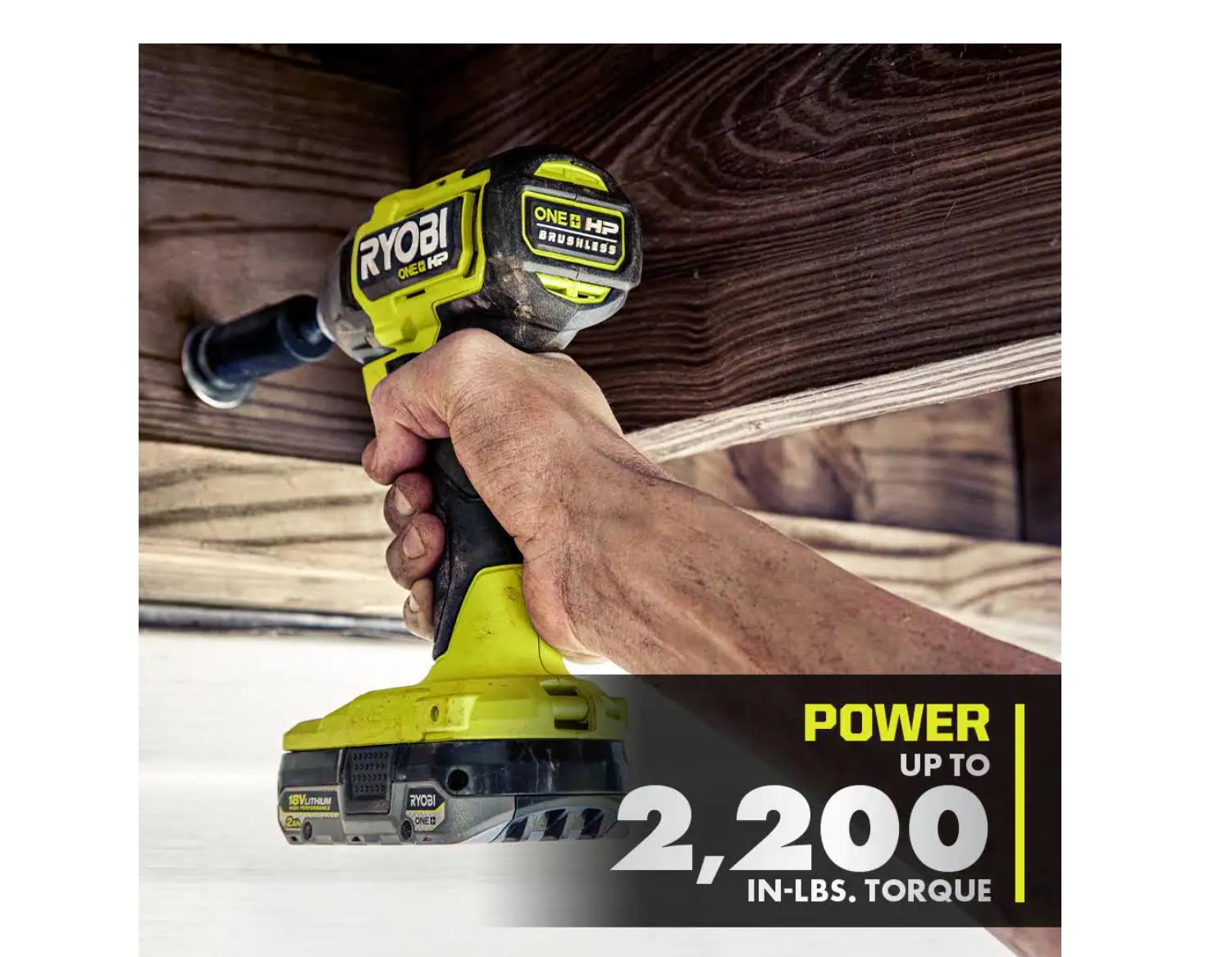 Ryobi PBLID01B One+ HP 18V Brushless Cordless 1/4 in. Impact Driver (Tool Only)