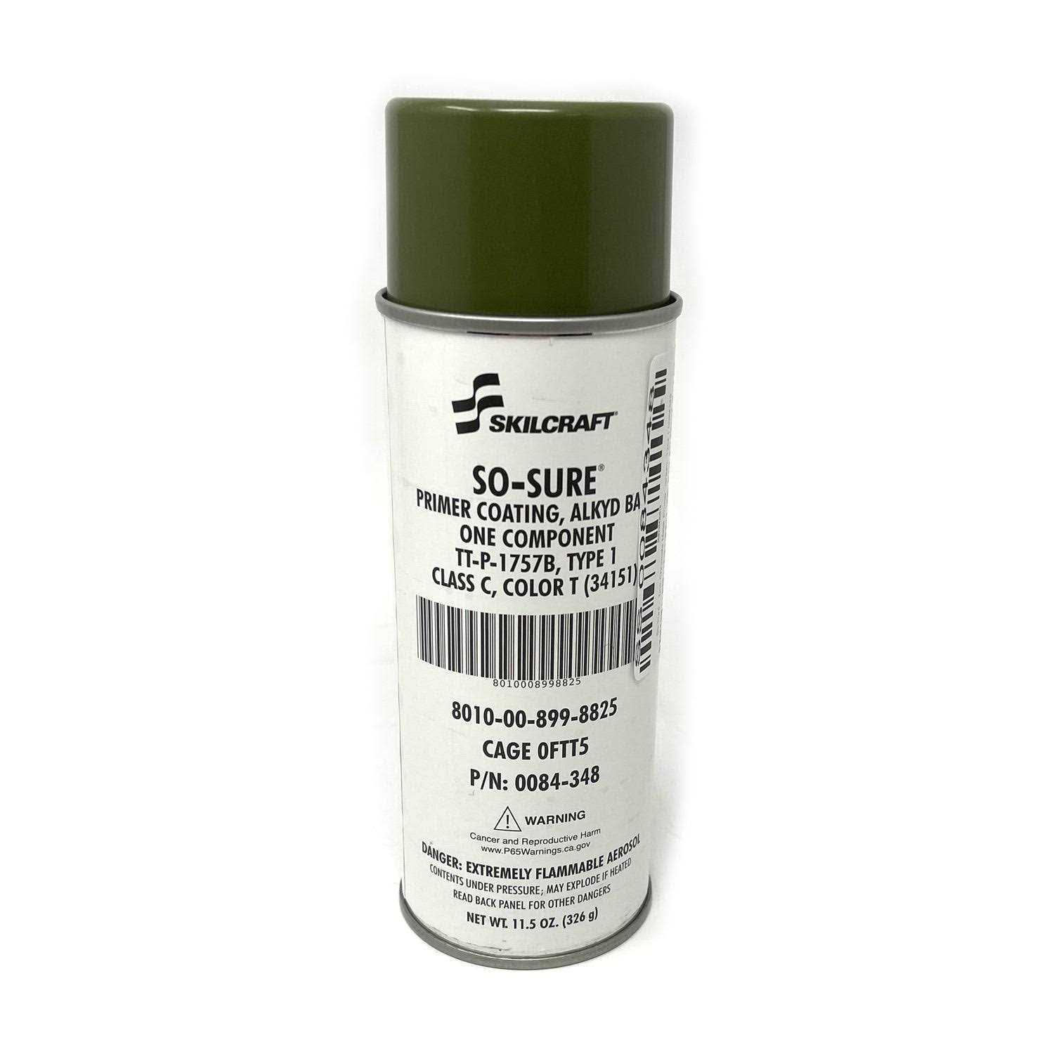 So-Sure- Zinc Chromate Metal Primer, Green, 12oz | 0084348