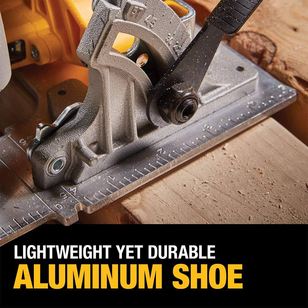 DeWalt FLEXVOLT Advantage 20V MAX* Circular Saw, 7-1/4-Inch, Cordless, Tool Only (DCS573B)