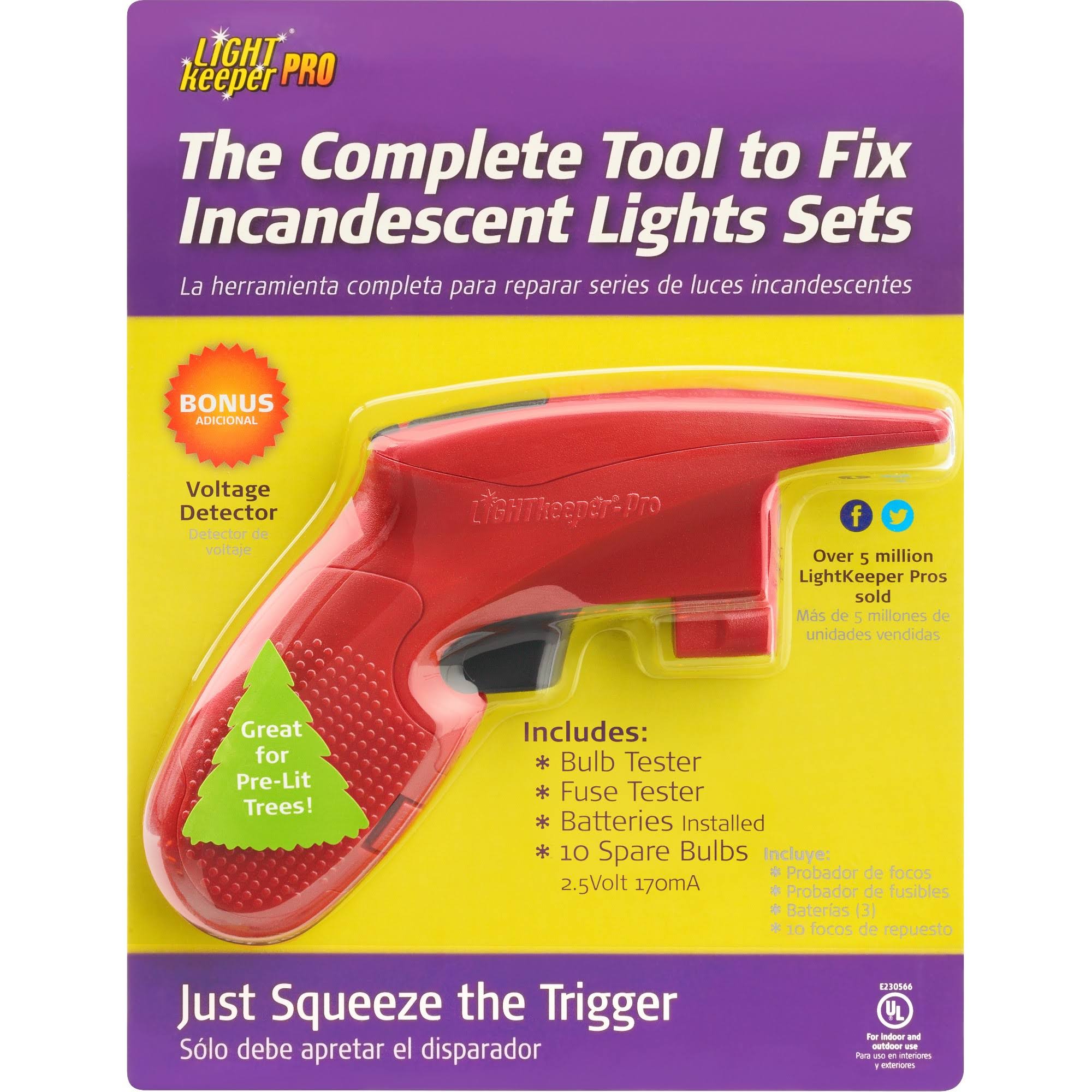 LightKeeper Pro Light Repair Kit, Red