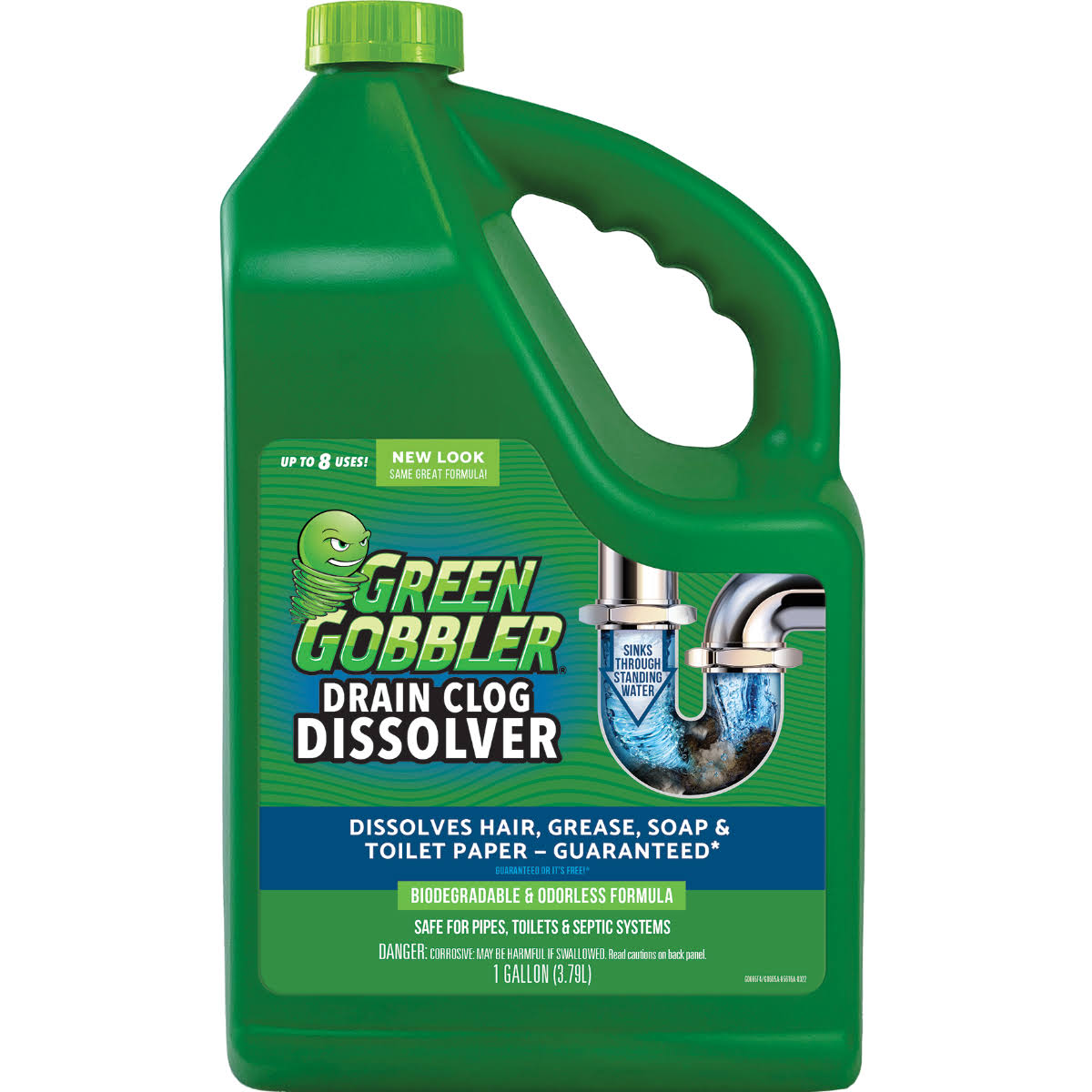 Green Gobbler Liquid Drain Clog Remover 1 Gal