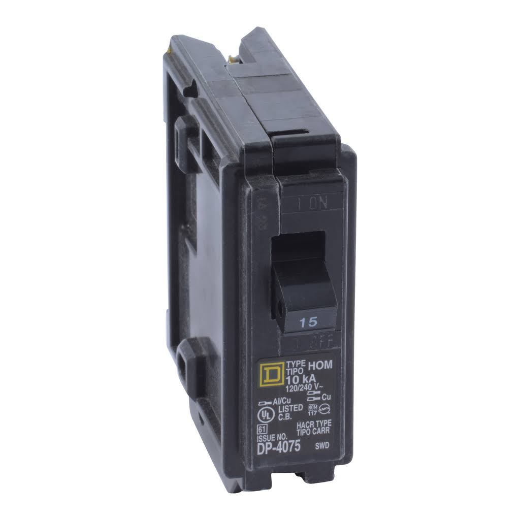 Square D Hom120cp Homeline Single Pole Circuit Breaker