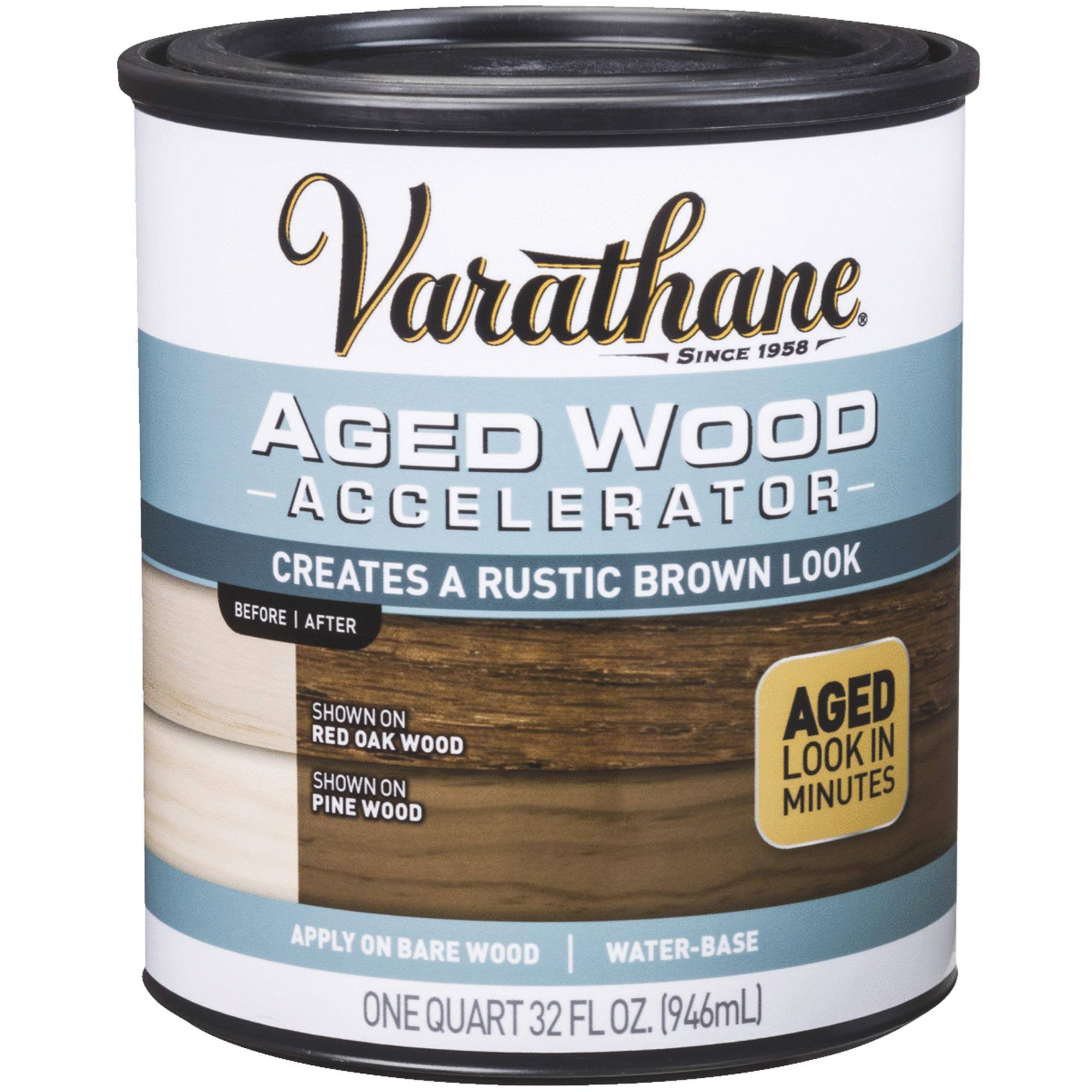 Varathane 331305 Aged Wood Accelerator, 1 qt