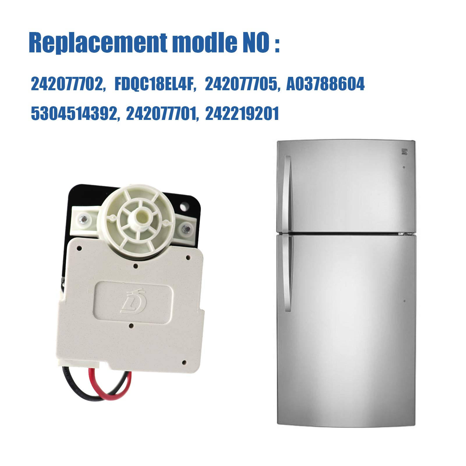 242077702 FDQC18EL4F 242077705 Evaporator Fan Motor 5304514392 A03