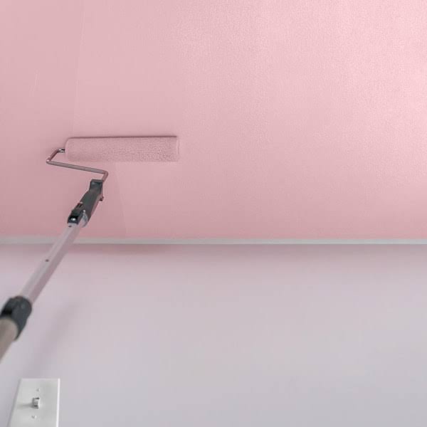 1 gal. Bright White Interior Flat EZ Track Ceiling Paint