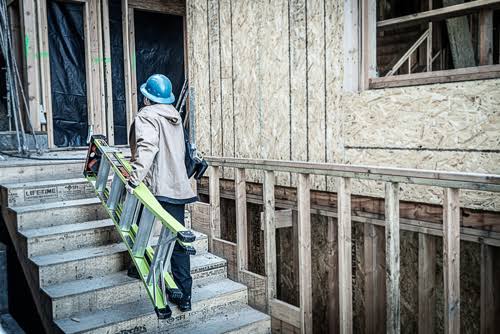 Little Giant 13610-001 King Kombo Pro Fiberglass Ladder IAA, 6'