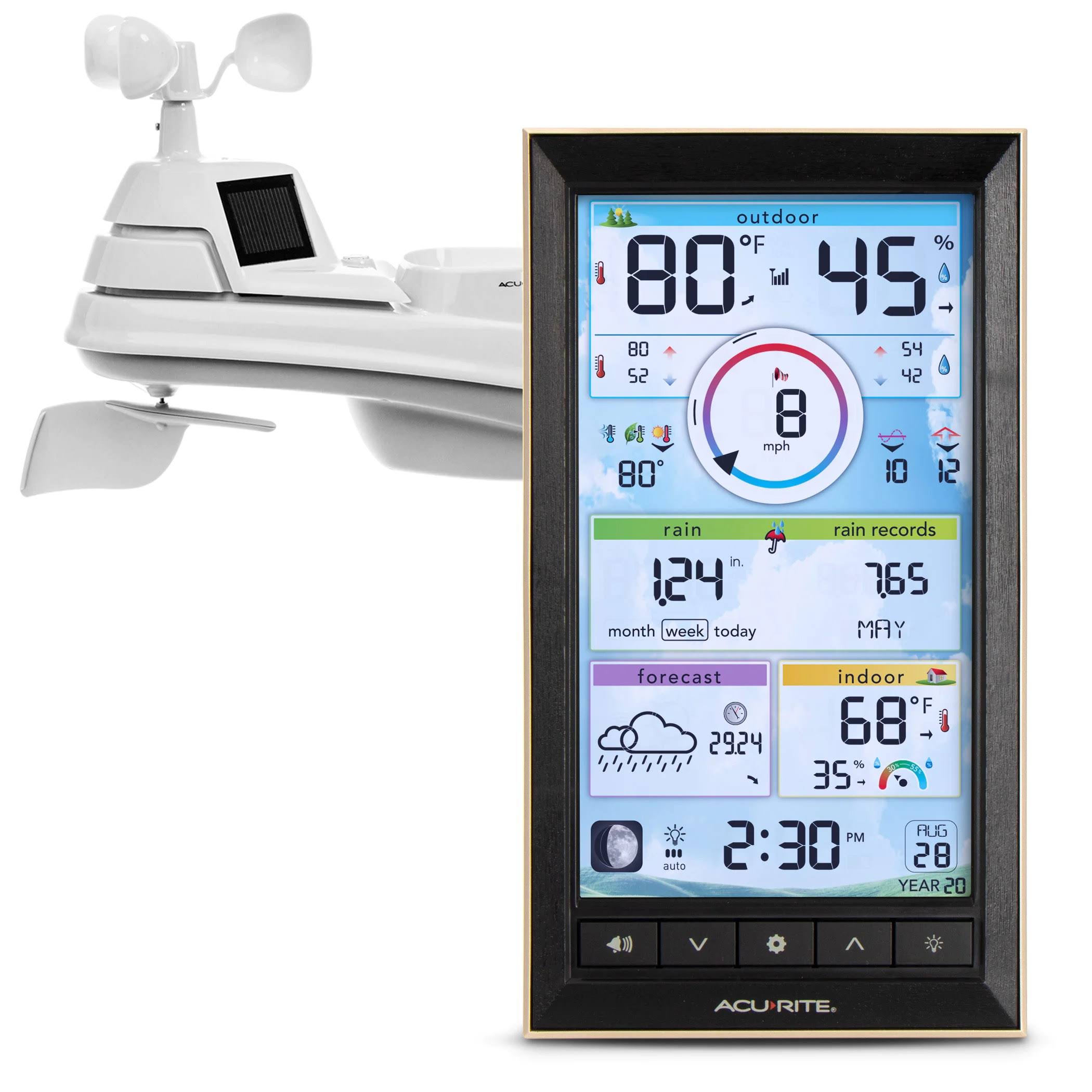Acurite 5-in-1 Weather Station with Color Display (01539MCB)
