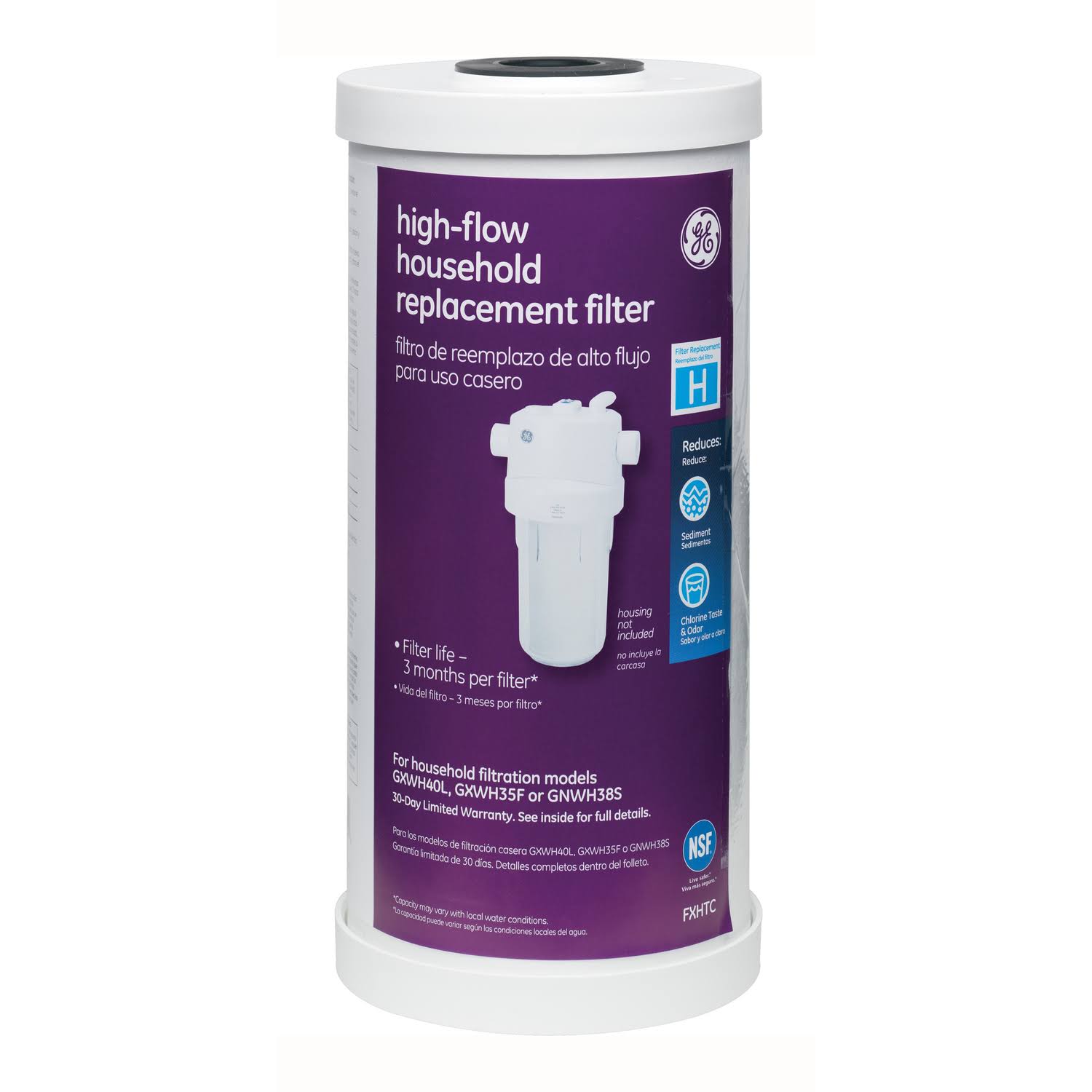 GE Household Sediment Filter, FXHTC
