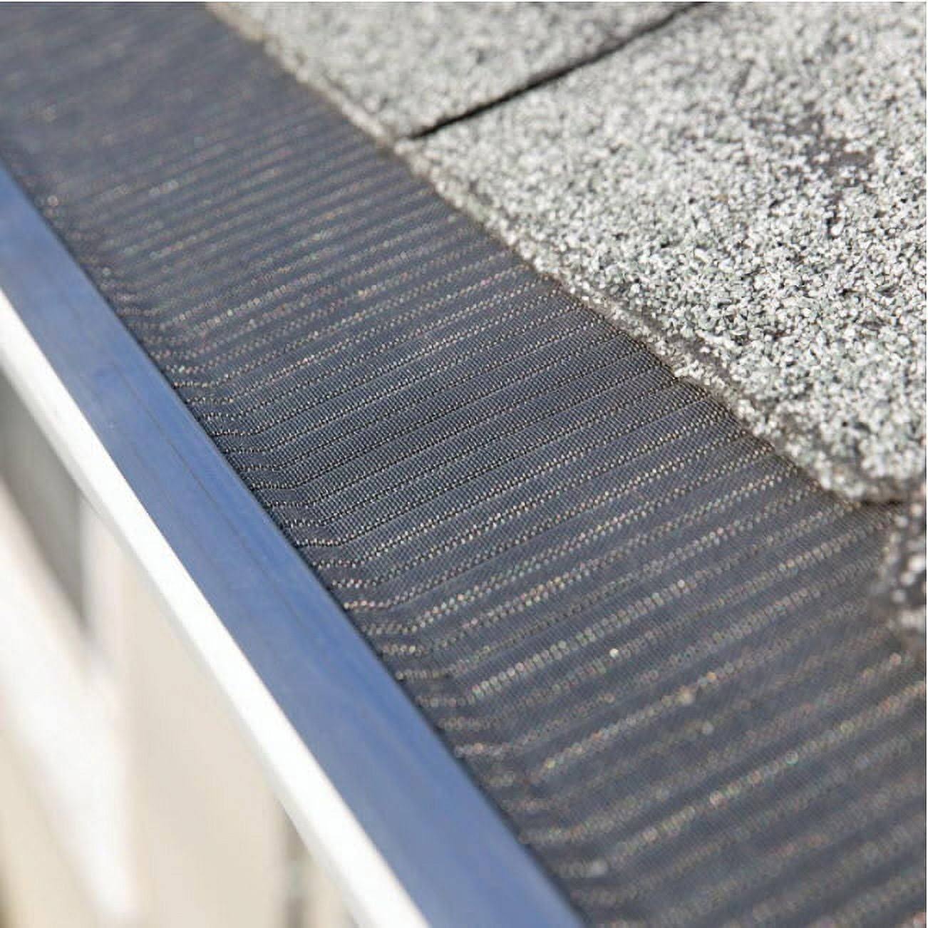 4 ft. Stainless Steel 5 in. Micro-Mesh Gutter Guard (20-Pack)