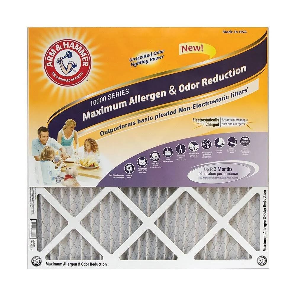 Arm and Hammer Max Odor Air Filter (4 Pack)