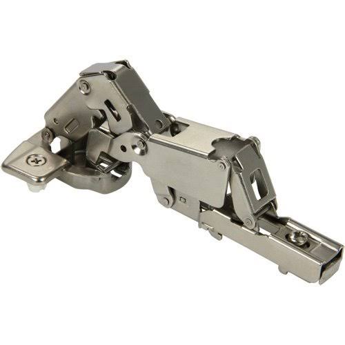 Silverline Hardware Silverline Lazy Susan Corner Hinge Clip on 165 Angle Cabinet Hardware with Face Frame Base Plate 1 Pair