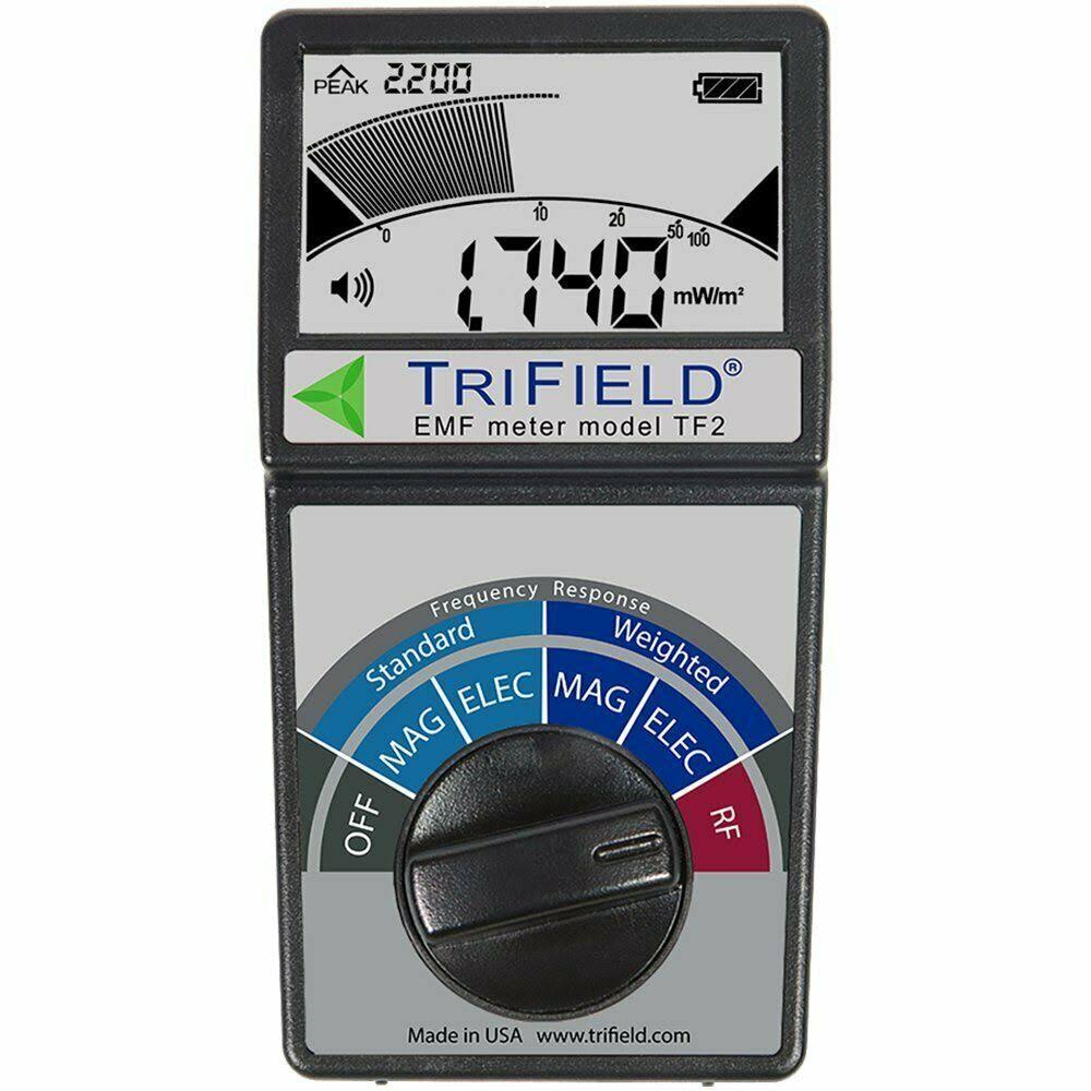 Trifield TF2 Electric Field, Radio Frequency (RF) Field, Magnetic Field Strength Meter
