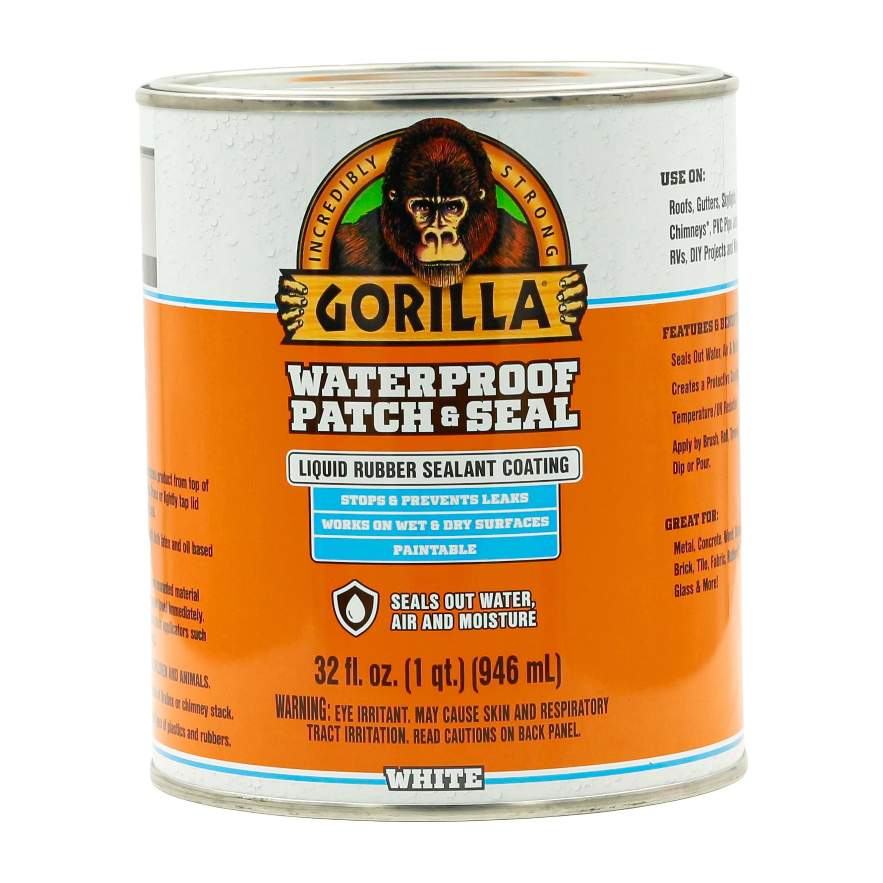 Gorilla 32 oz. White Waterproof Patch & Seal Liquid