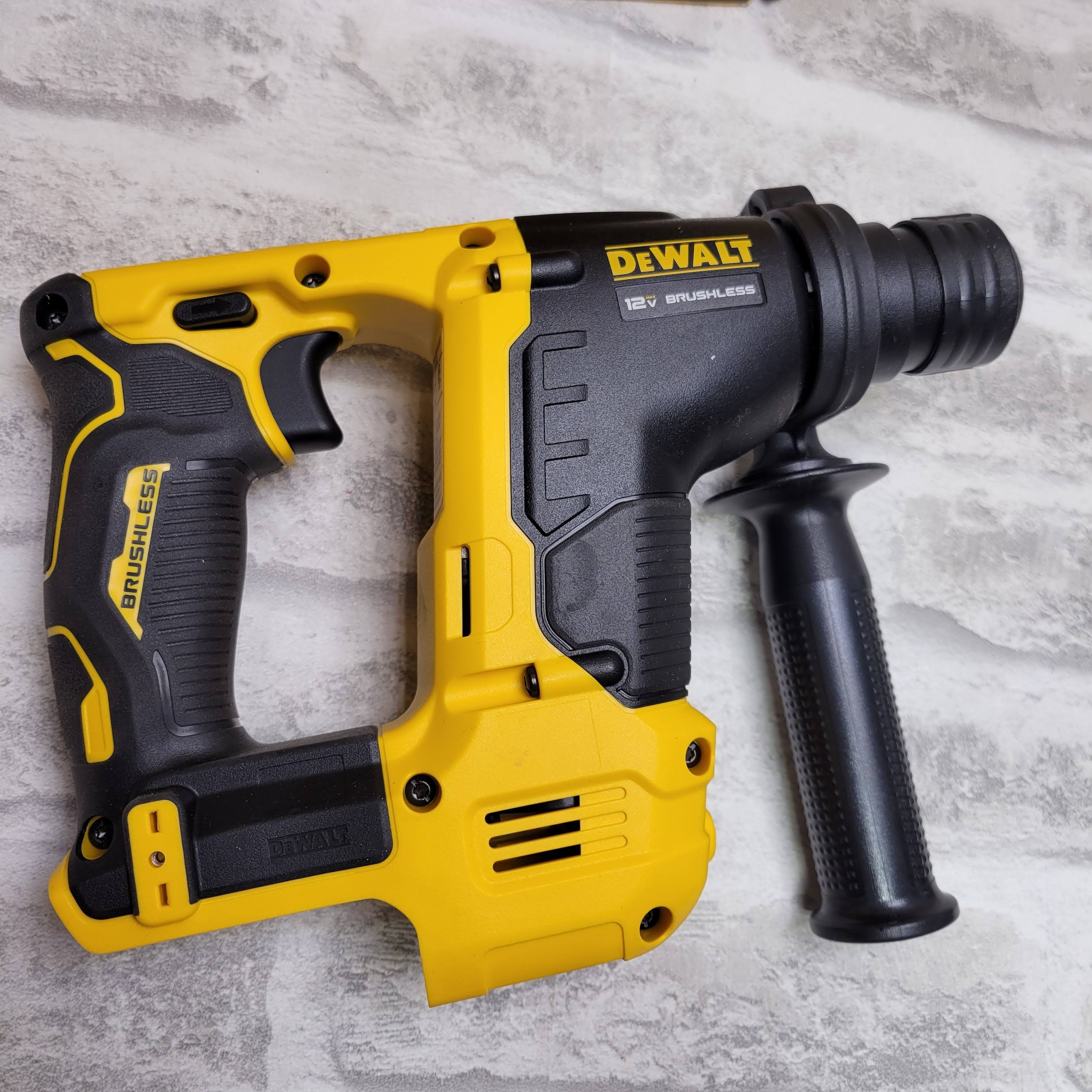 DeWalt DCH072B Xtreme 12V Max Brushless 9/16-In. SDS Plus Rotary Hammer, Tool Only