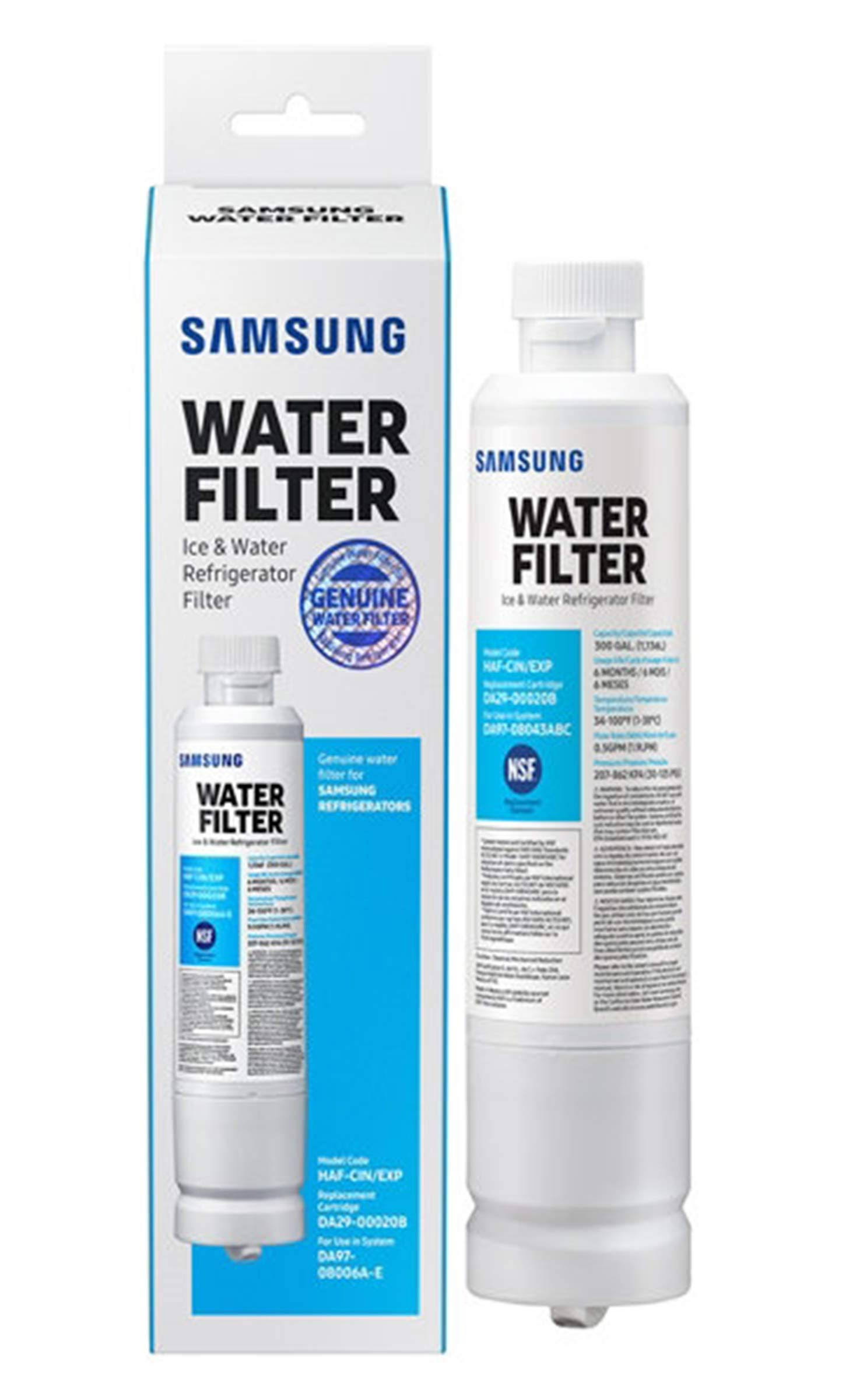 Samsung DA29-00020B Internal Fridge Water Filter, Model Haf-cin/exp