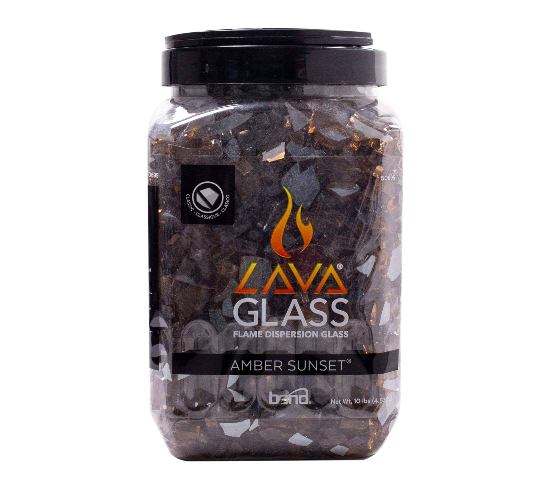 Bond 51090 Lavaglass- Classic Cut Amber Sunset
