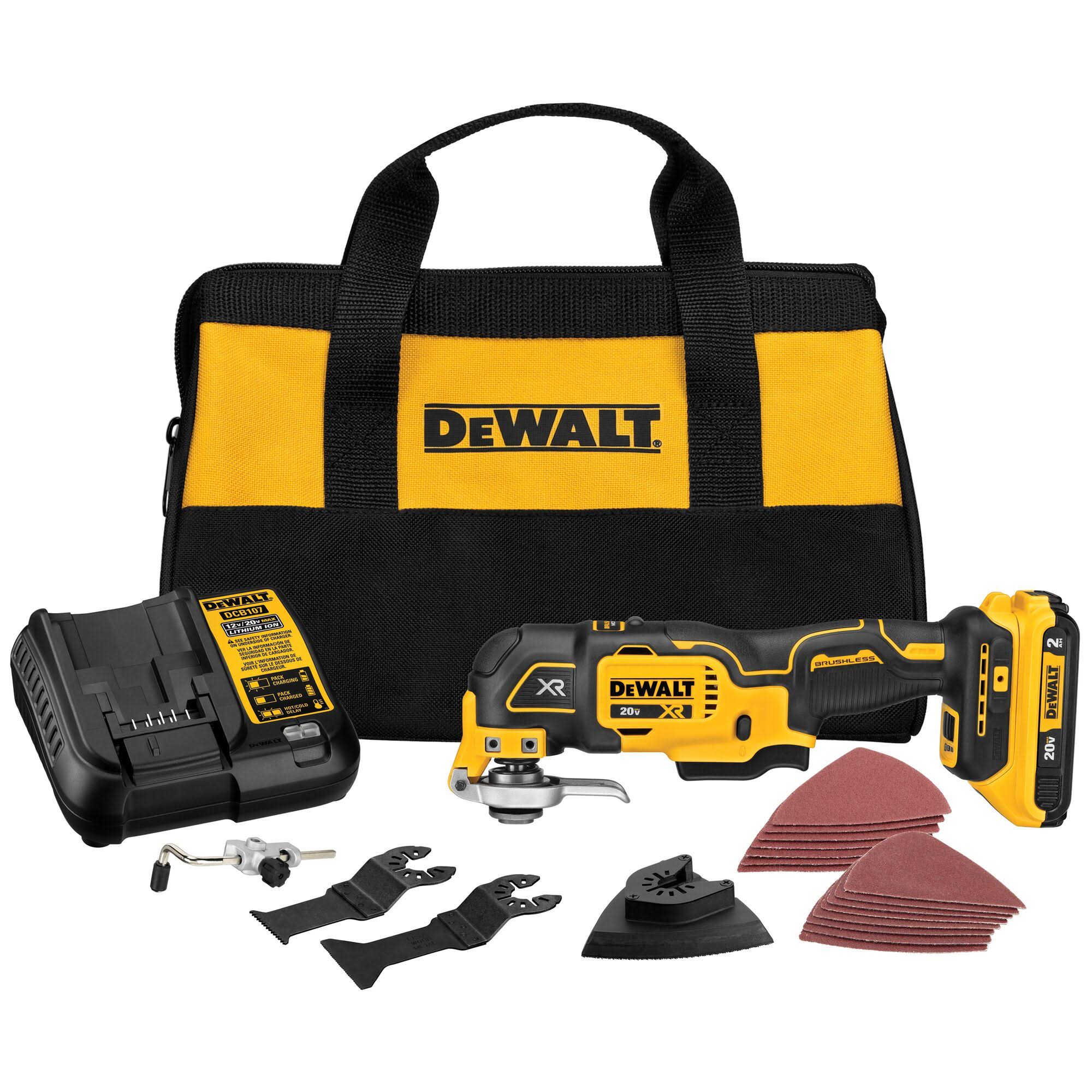 DeWalt 20V MAX* XR 3-Speed Oscillating Multi-Tool Kit