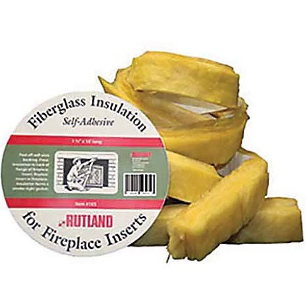 Rutland 10 ft. x 1-1/2 in. Fiberglass Fireplace Insert Insulation